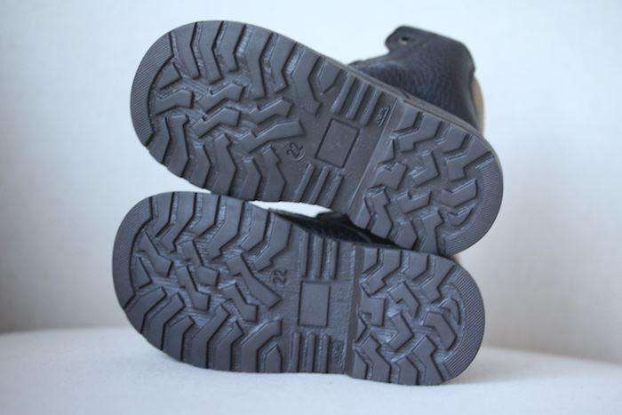 DOLCE & GABBANA BABY BOYS BROWN LEATHER BOOTS EU 22 UK 5 - Image 4