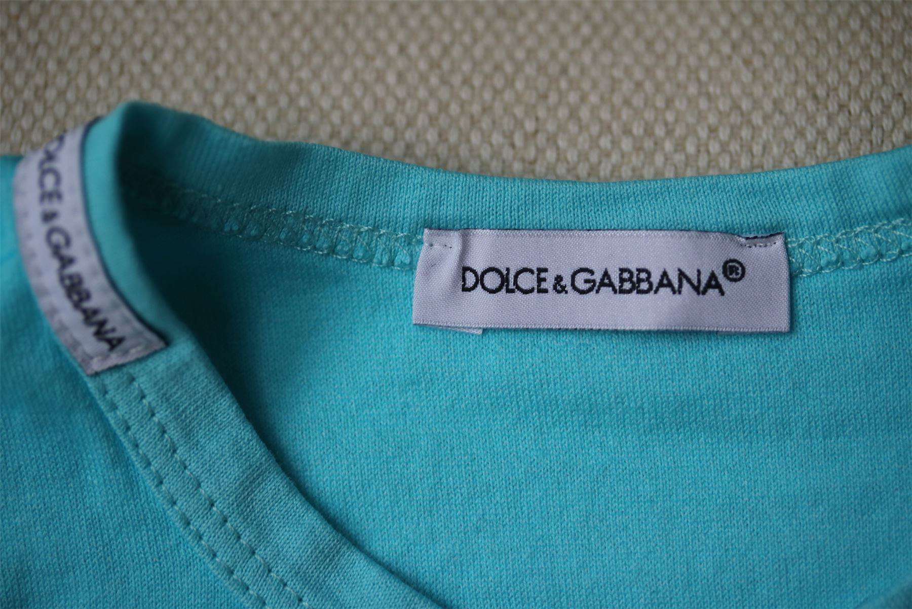 DOLCE & GABBANA BABY BOYS LIGHT BLUE SUMMER LOVE ITALY SHORTIE 24-30 MONTHS - Image 3