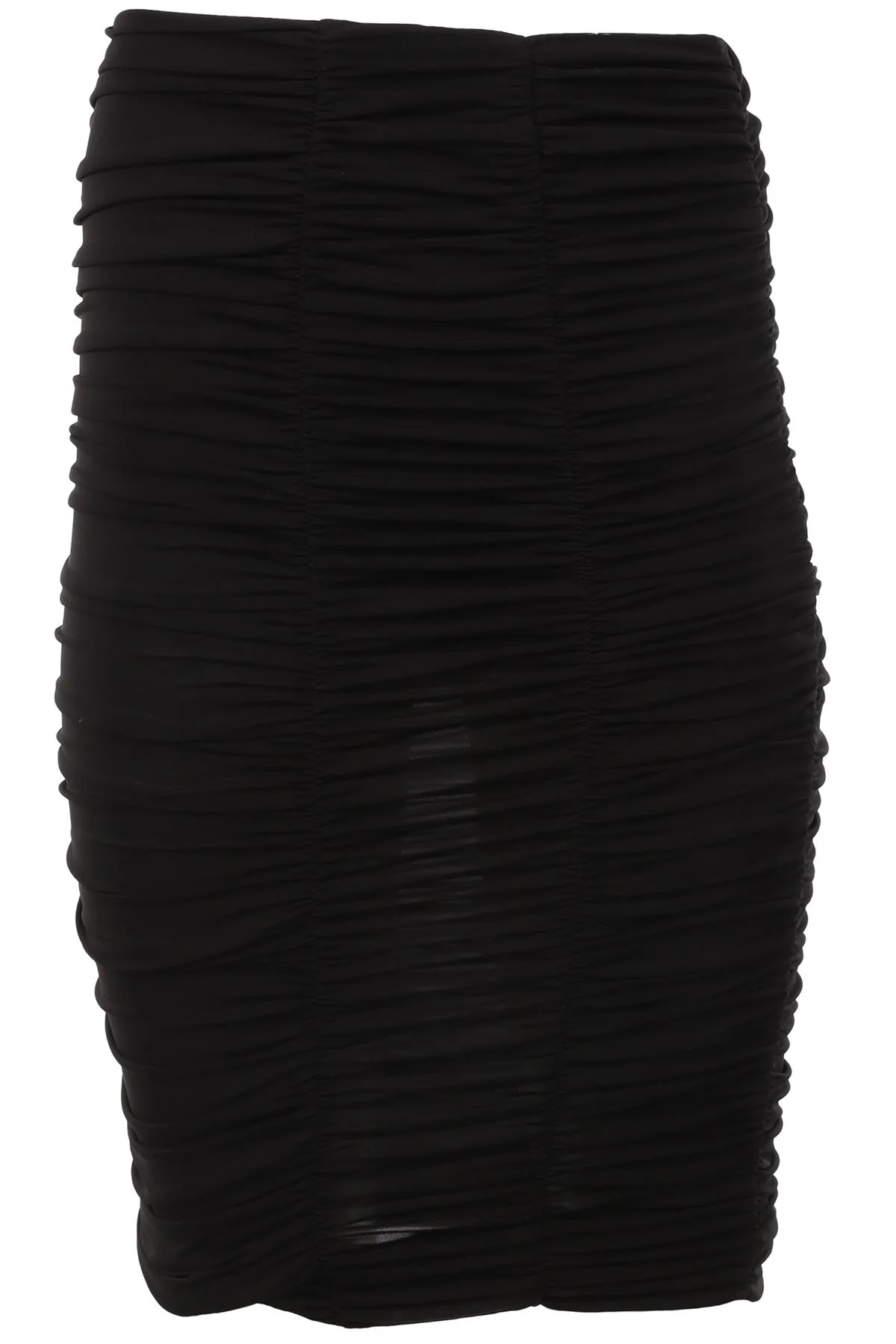 DOLCE & GABBANA BLACK JERSEY SKIRT IT 38 UK 6