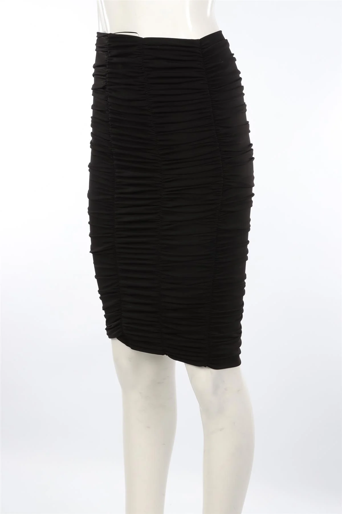 DOLCE & GABBANA BLACK JERSEY SKIRT IT 38 UK 6 - Image 3