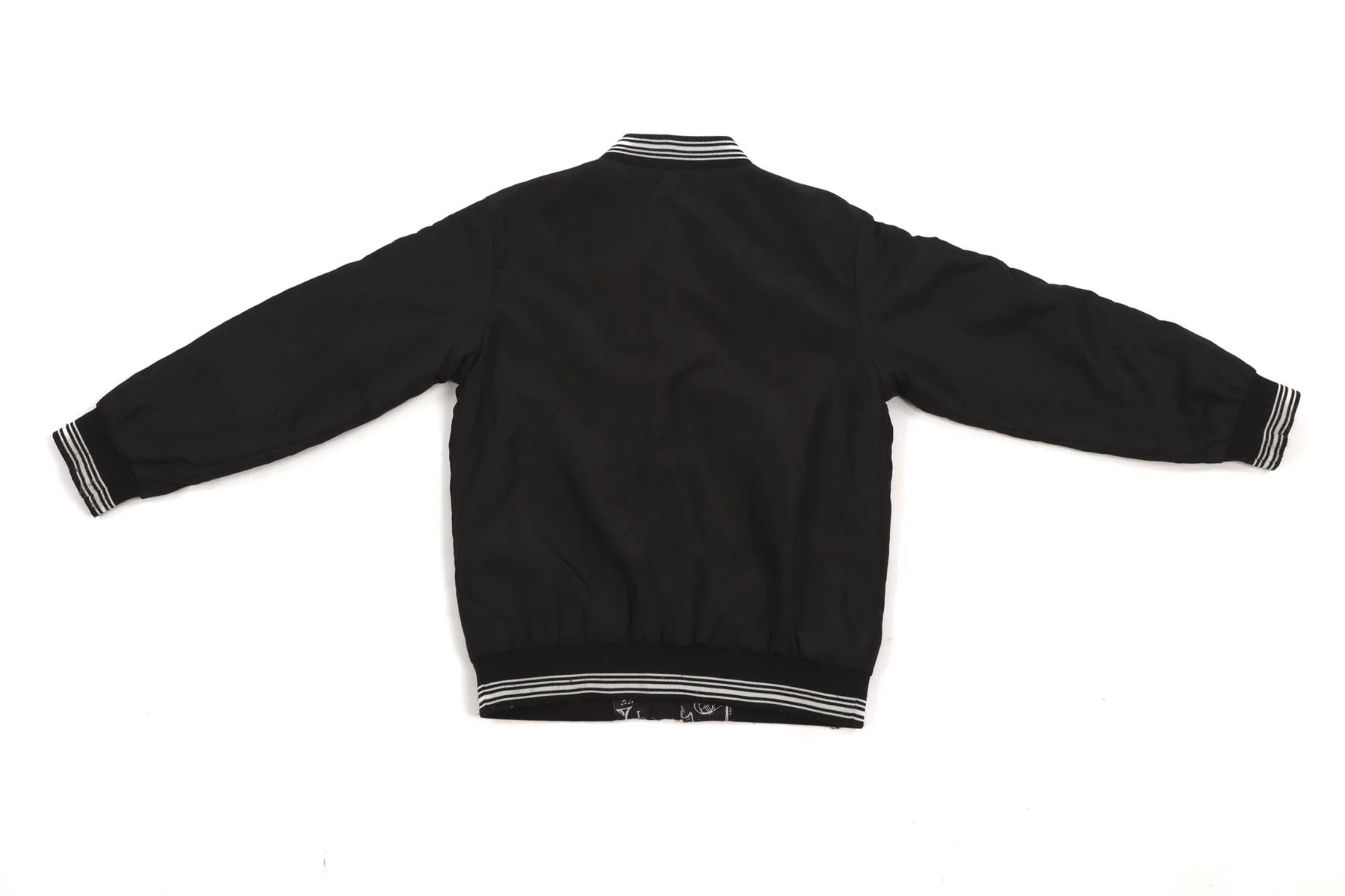 DOLCE & GABBANA BLACK KIDS BOYS JACKET 4 YEARS - Image 4