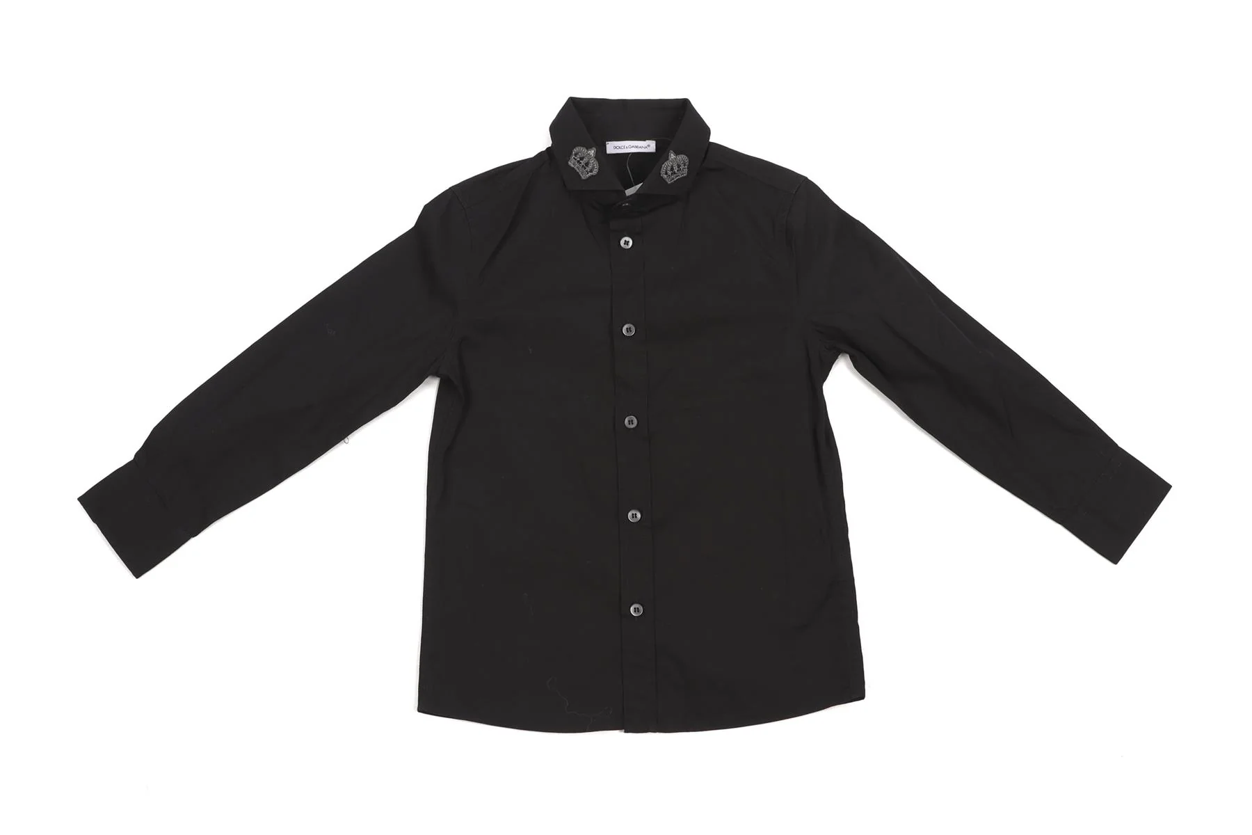 DOLCE & GABBANA BLACK KIDS BOYS SHIRT 3 YEARS - Image 2
