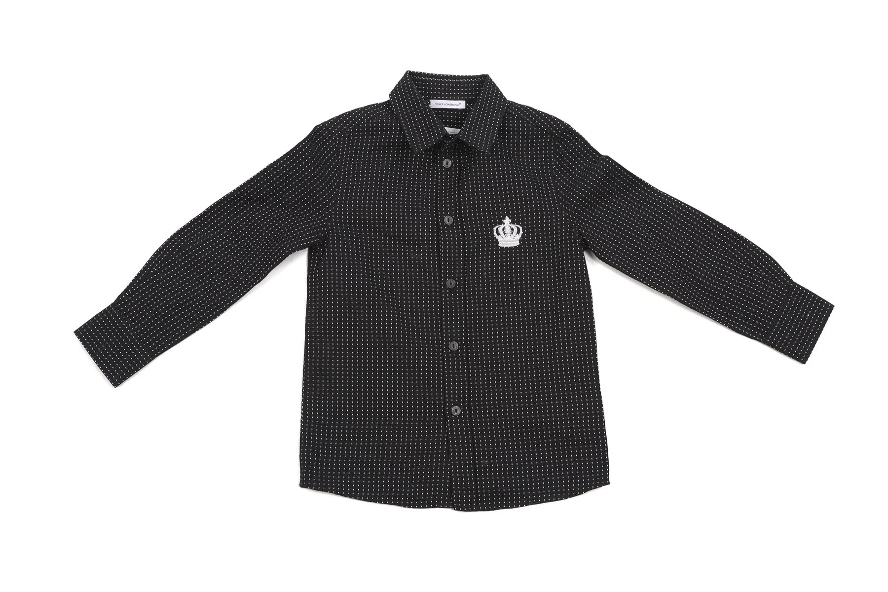 DOLCE & GABBANA BLACK KIDS BOYS SHIRT 3 YEARS - Image 2