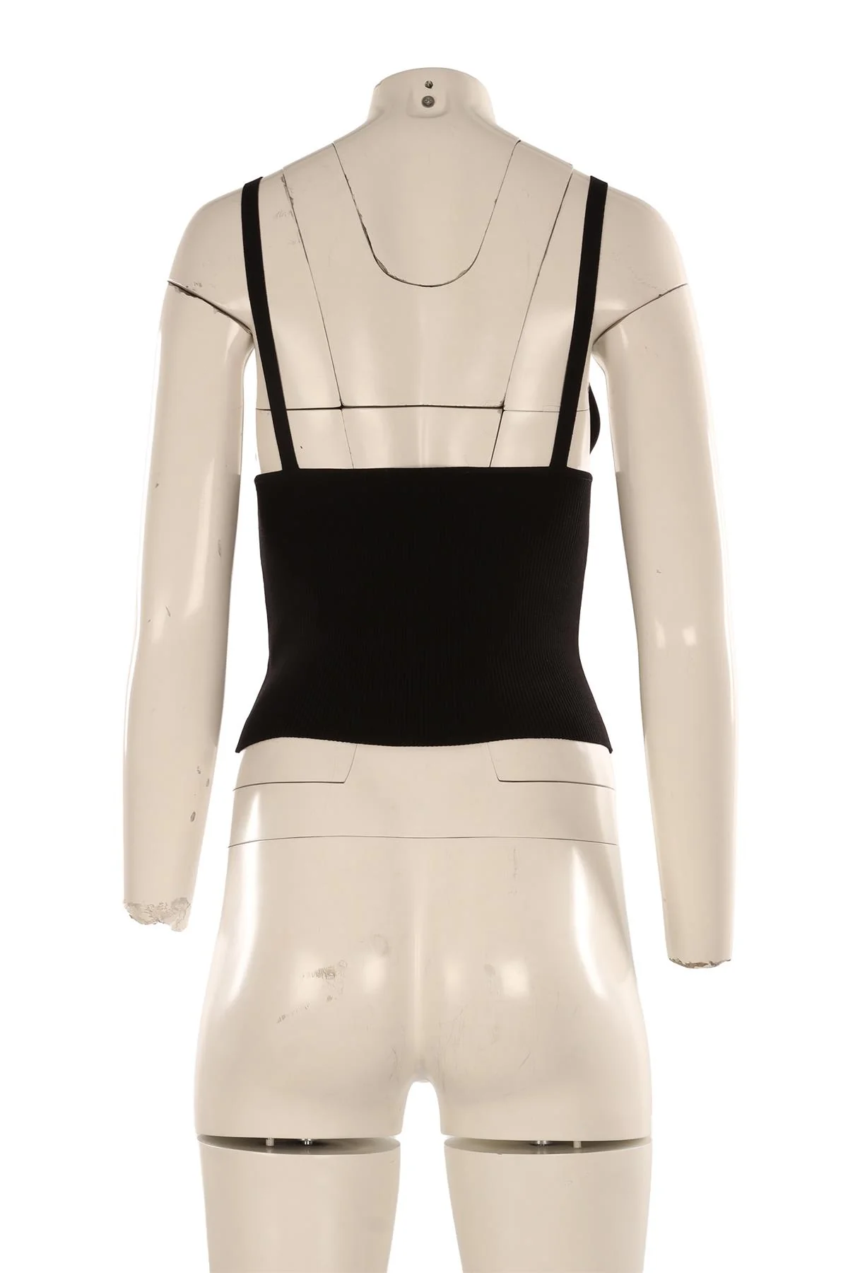 DOLCE & GABBANA BLACK KNIT TOP IT 40 UK 8 - Image 4