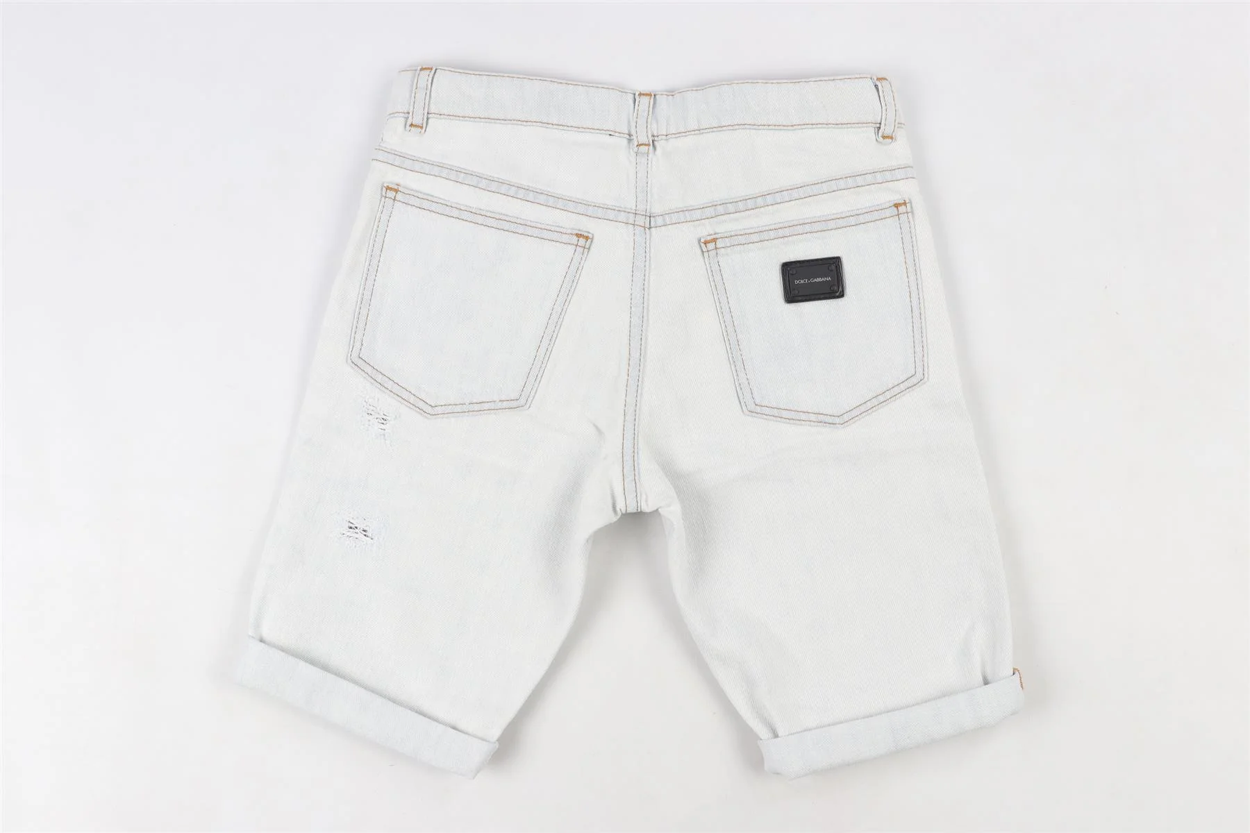 DOLCE & GABBANA BLUE KIDS BOYS SHORTS 9-10 YEARS - Image 4