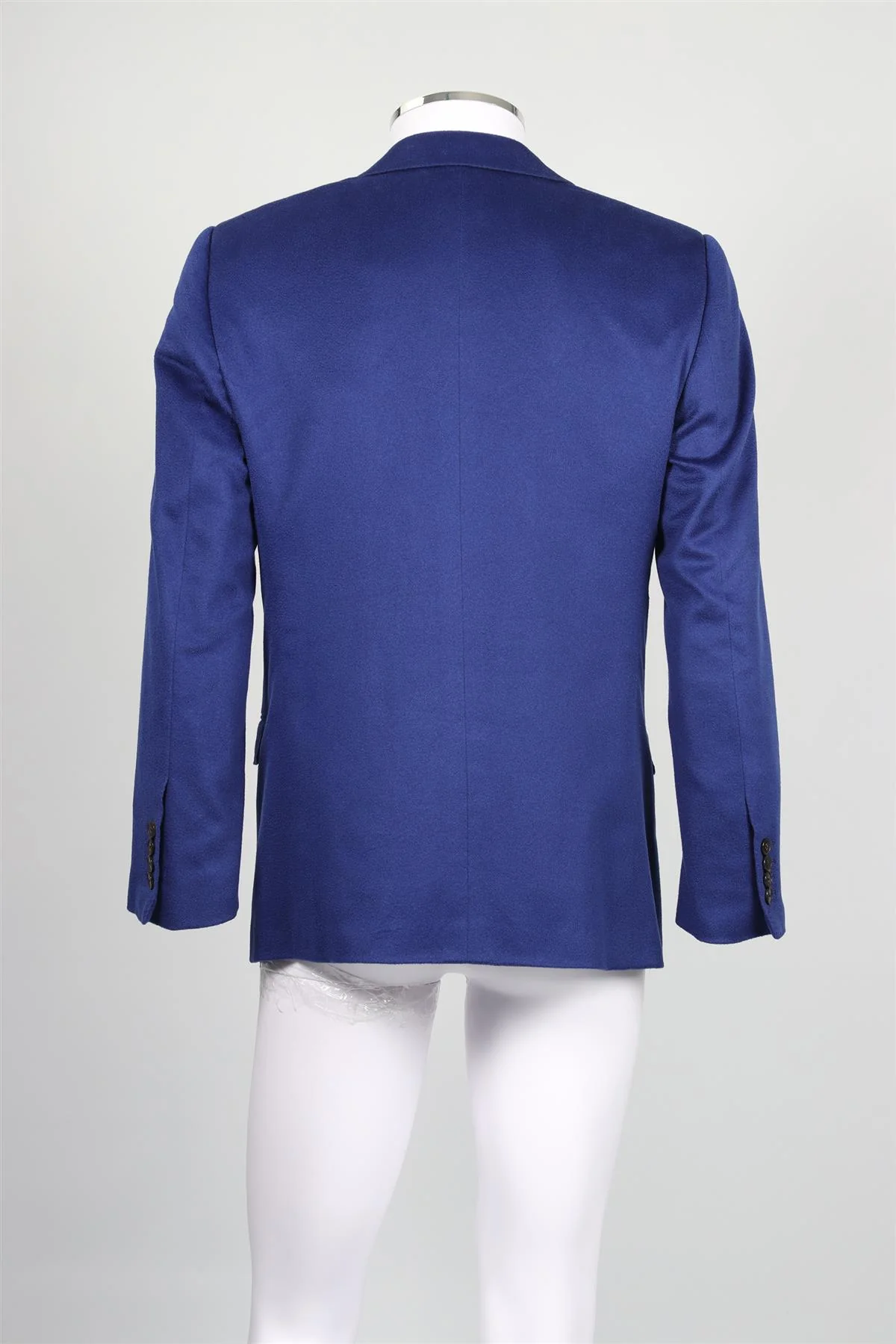 DOLCE & GABBANA BLUE MEN'S CASHMERE BLAZER IT 42 UK 32 - Image 5
