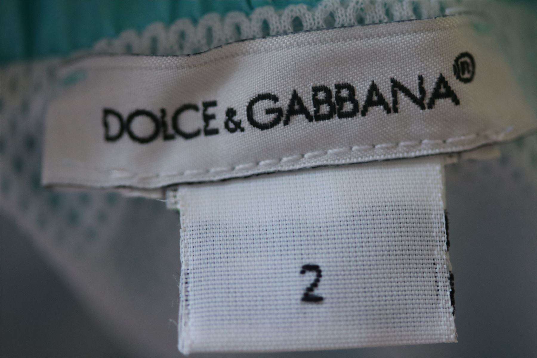 DOLCE & GABBANA BOYS BLUE SICILIAN PIRATE SWIM SHORTS 2 YEARS - Image 3