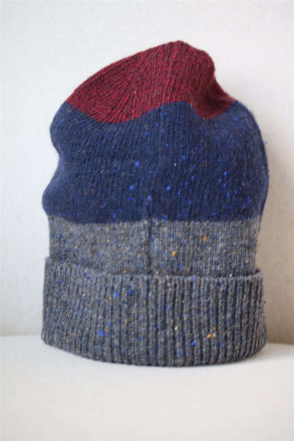 DOLCE & GABBANA BOYS GREY STRIPED LOGO HAT S 2-4 YEARS - Image 3