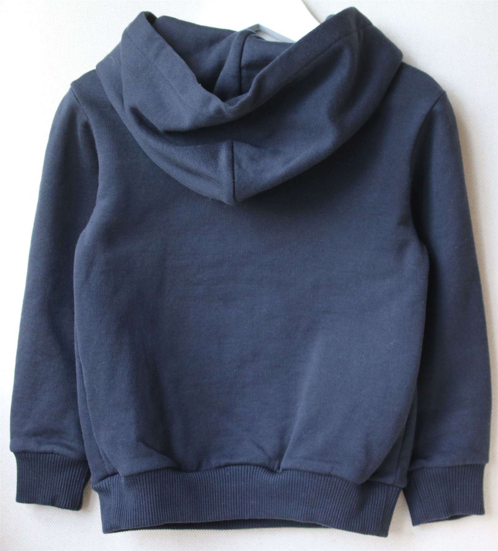 DOLCE & GABBANA BOYS NAVY BLUE LION HOODED SWEATER 2 YEARS - Image 4