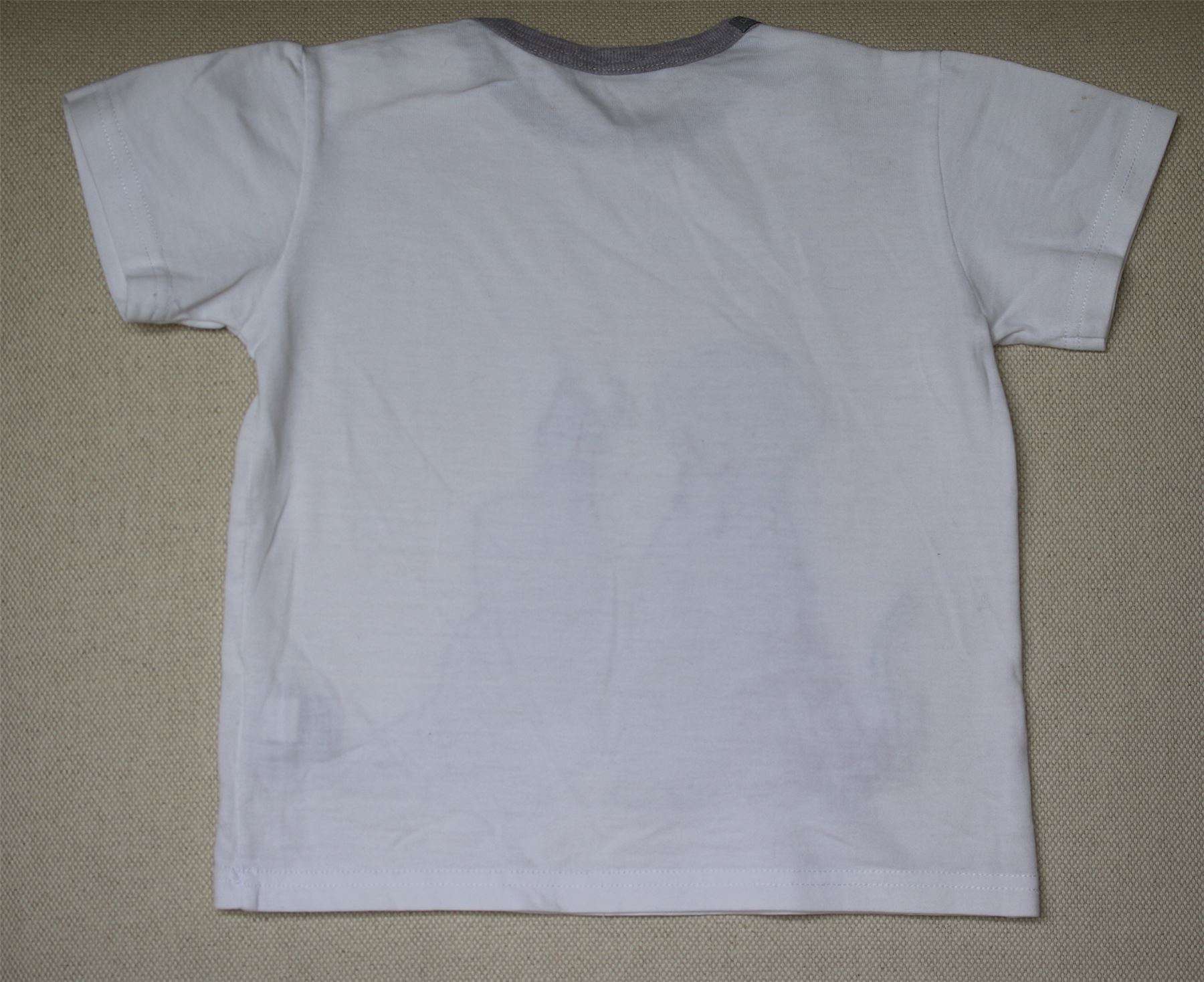 DOLCE & GABBANA BOYS WHITE DG FAMILY TOP 18-24 MONTHS - Image 2