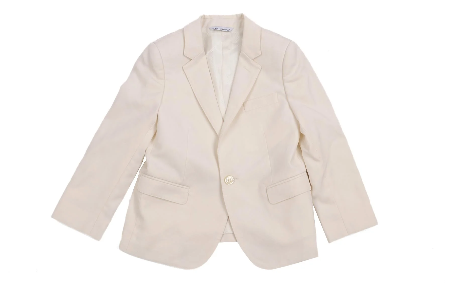 DOLCE & GABBANA CREAM KIDS BOYS 3 PIECE SUIT 4 YEARS - Image 2