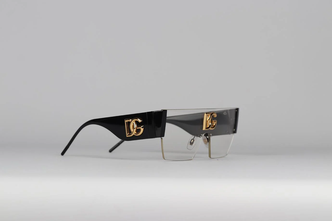 DOLCE & GABBANA D-FRAME ACETATE SUNGLASSES - Image 2