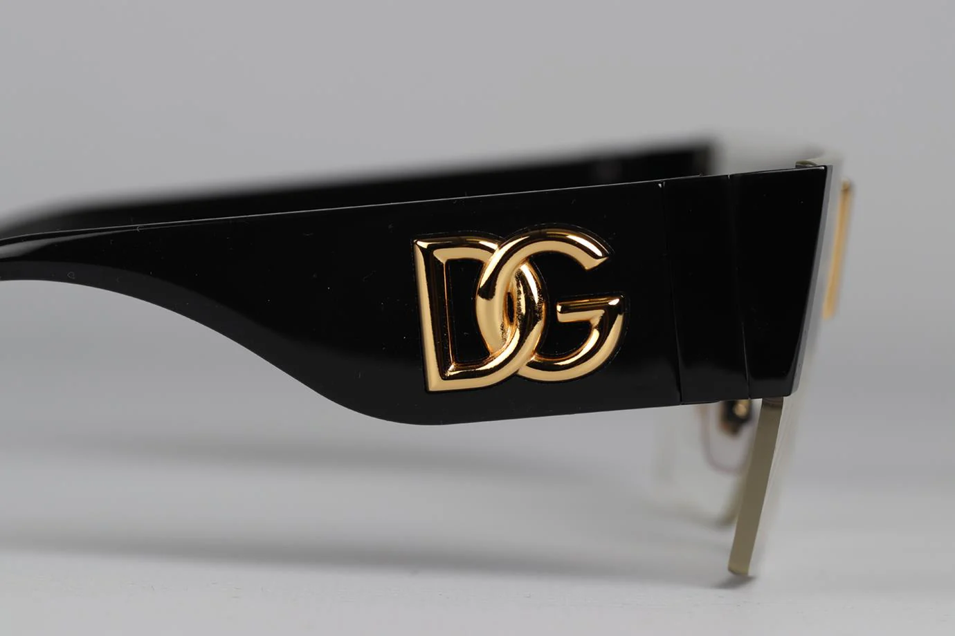 DOLCE & GABBANA D-FRAME ACETATE SUNGLASSES - Image 7