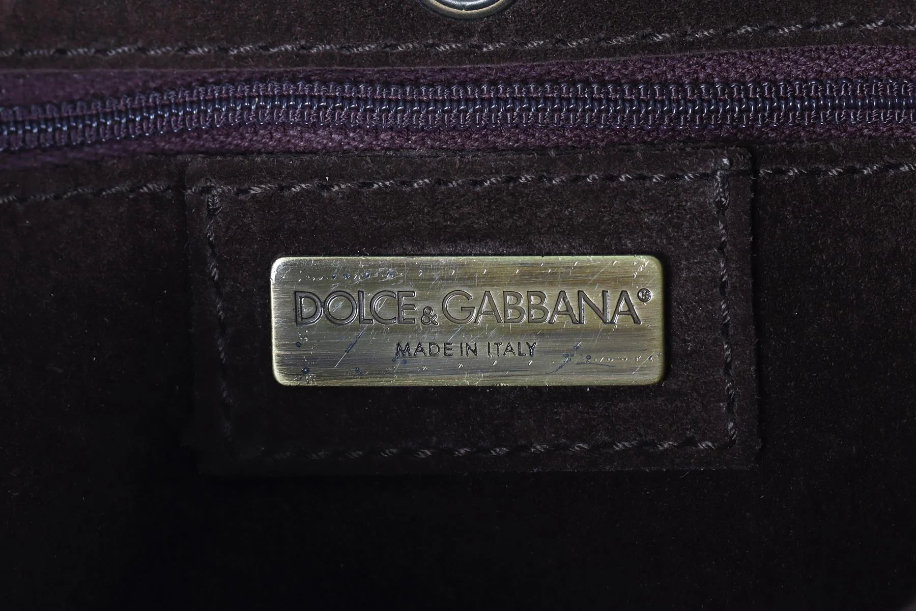 DOLCE & GABBANA FRINGED SUEDE SHOULDER BAG - Image 10