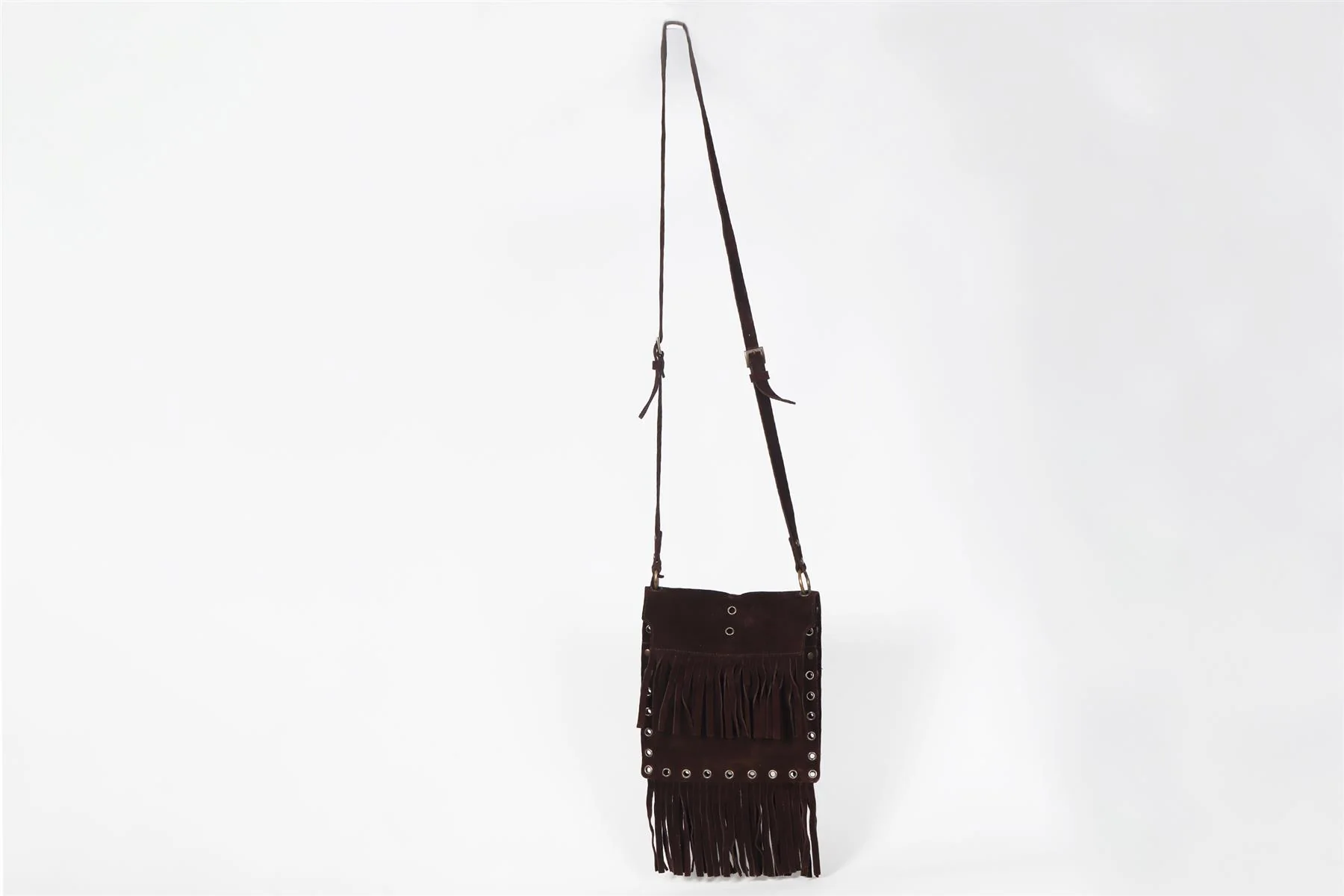 DOLCE & GABBANA FRINGED SUEDE SHOULDER BAG - Image 2