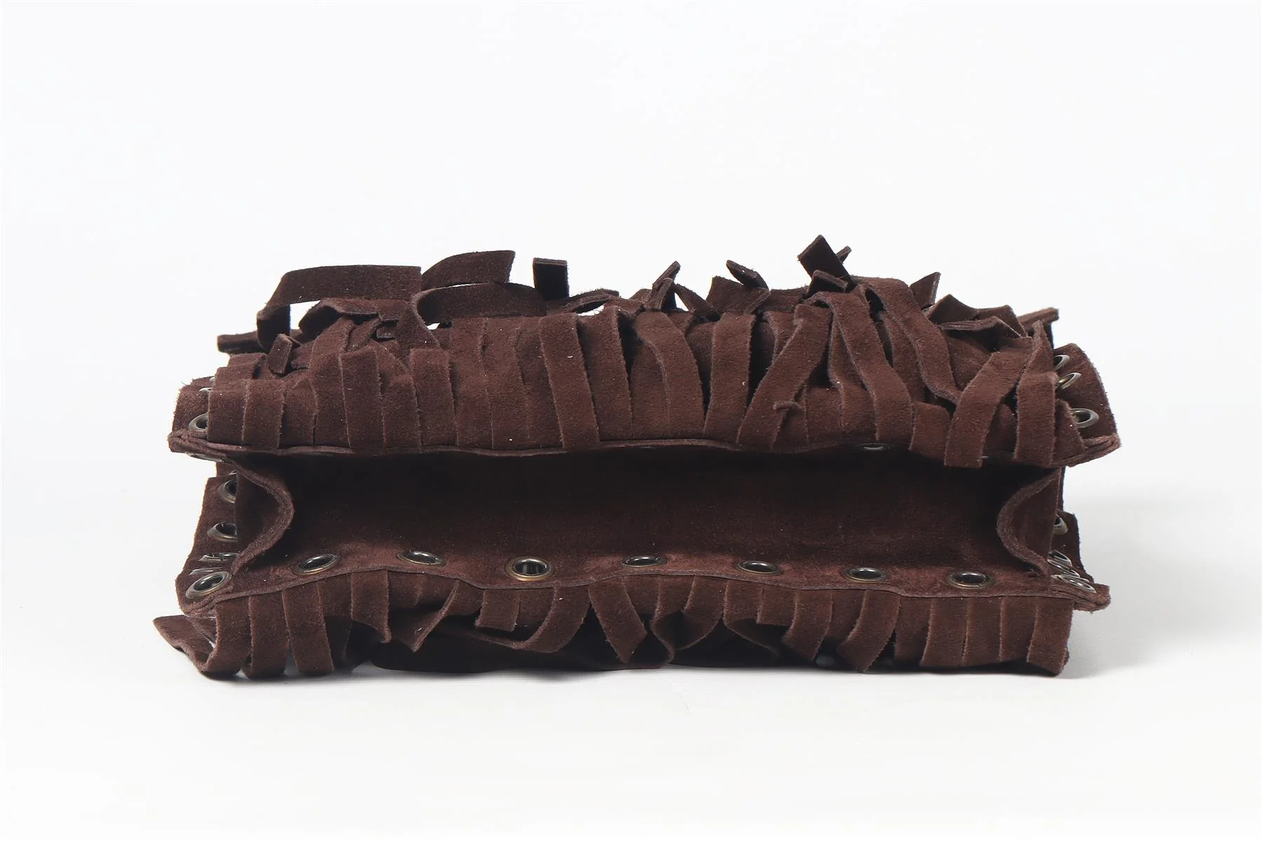 DOLCE & GABBANA FRINGED SUEDE SHOULDER BAG - Image 7