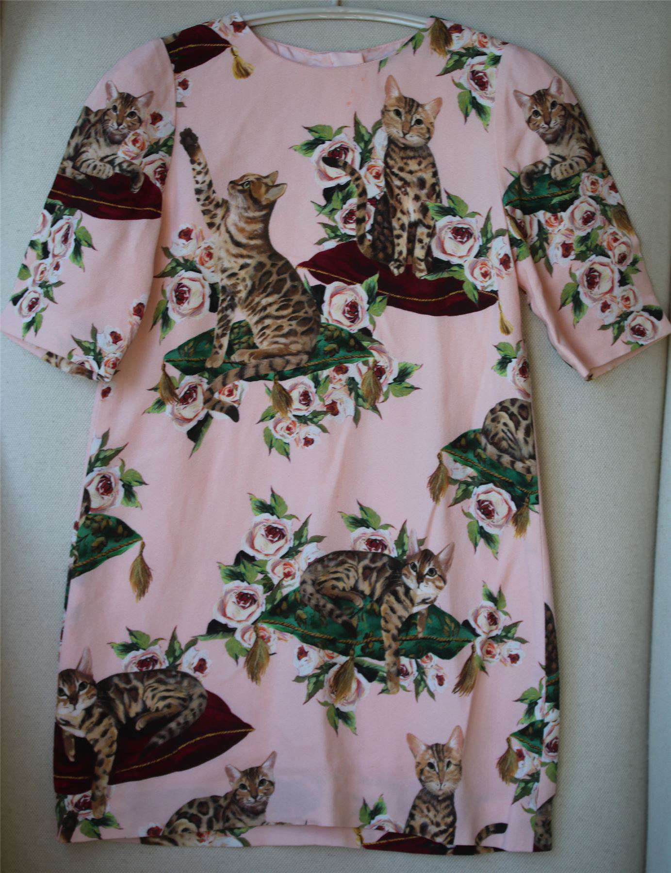 DOLCE & GABBANA GIRLS GATTIE E ROSE DRESS 5 YEARS - Image 3