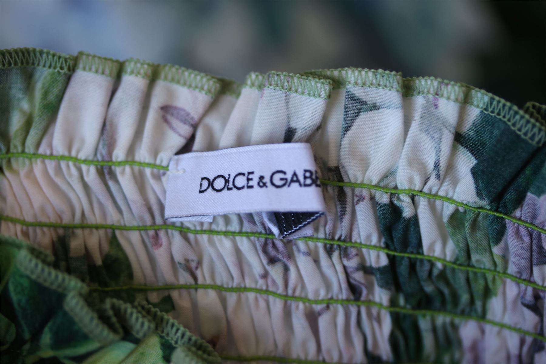 DOLCE & GABBANA GIRLS ORTENSIA SUN DRESS 5 YEARS - Image 4