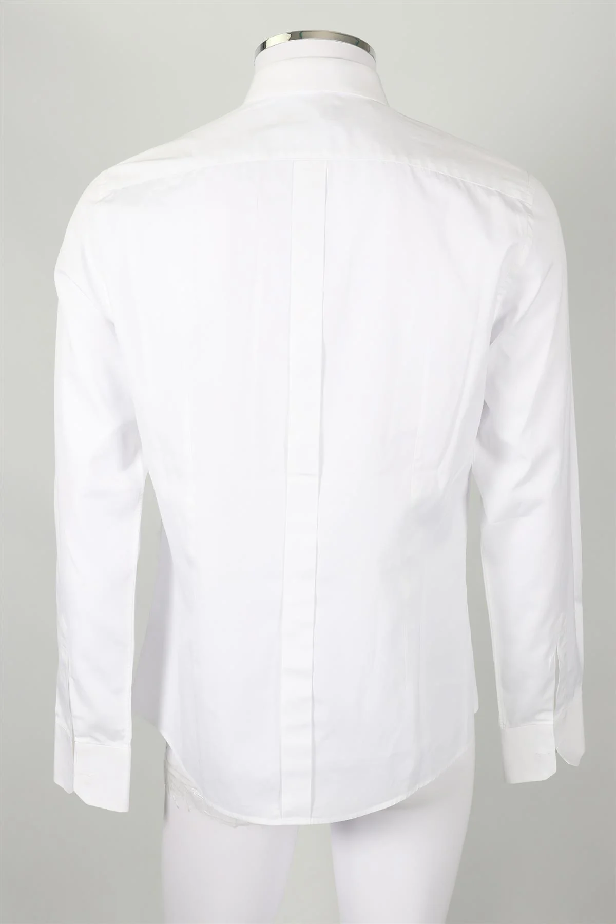 DOLCE & GABBANA GOLD WHITE MEN'S COTTON SHIRT SIZE 16 XXLARGE - Image 4