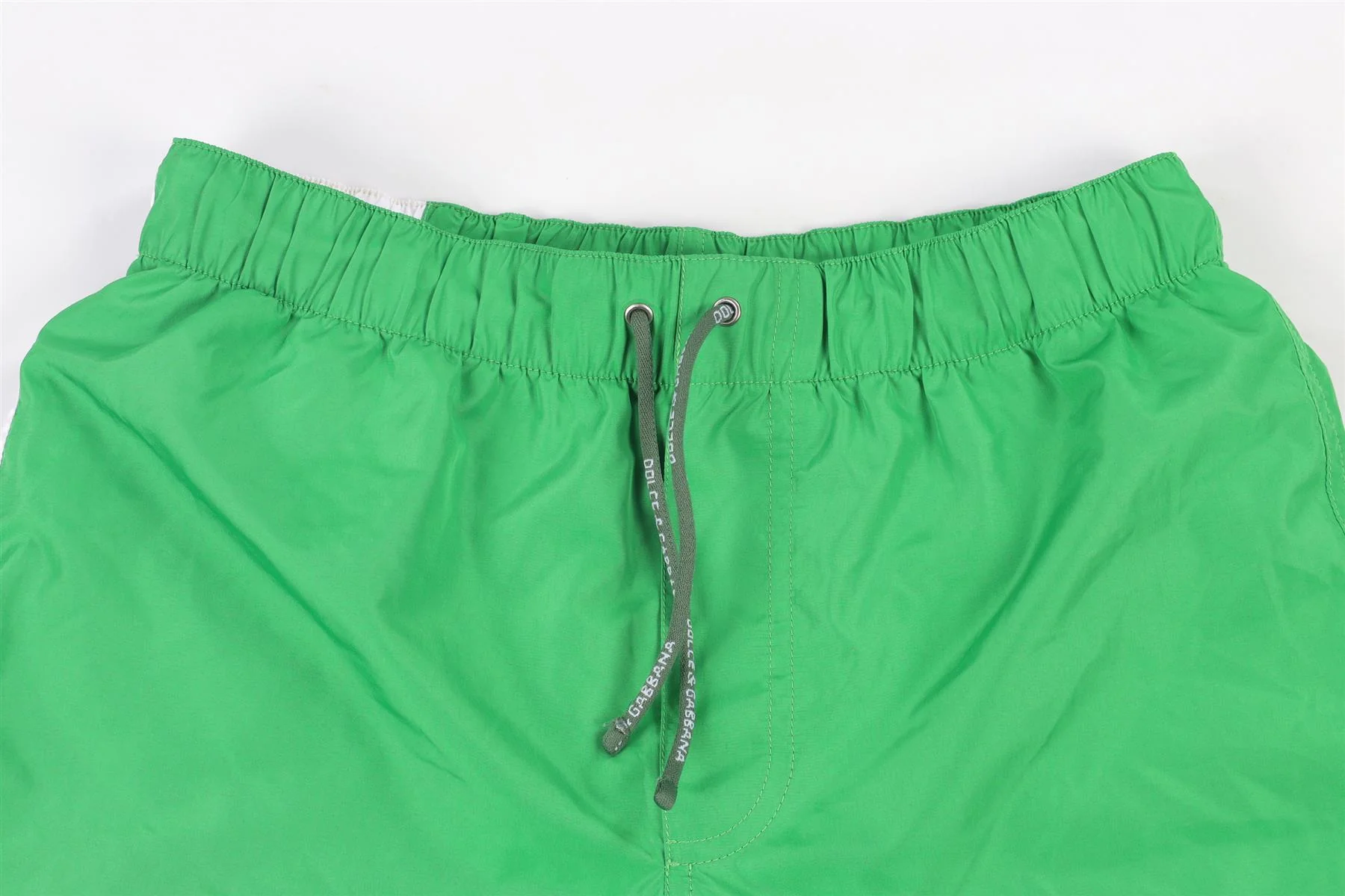 DOLCE & GABBANA GREEN KIDS BOYS SWIM SHORTS 8 YEARS - Image 3