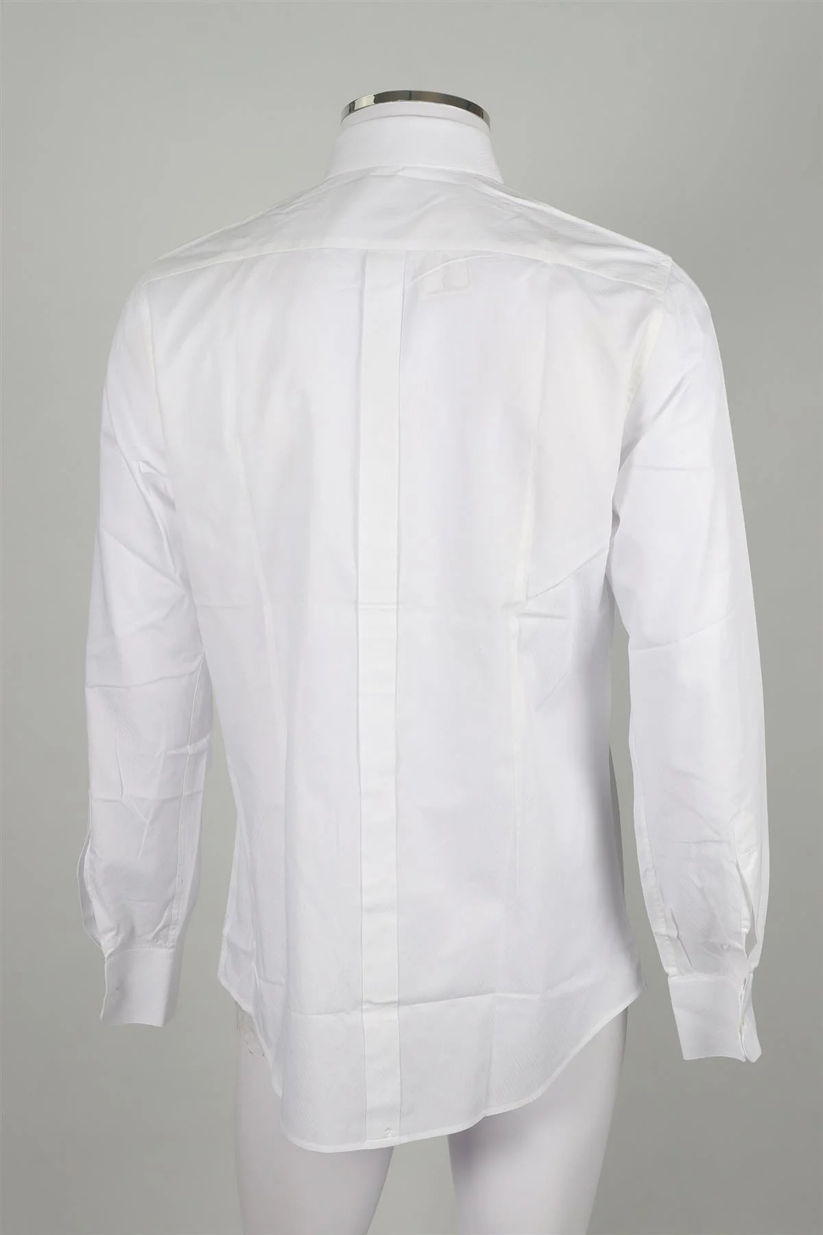 DOLCE & GABBANA MEN'S WHITE (GOLD) COTTON SHIRT UK/US COLLAR 16 UK/US CHEST 40 - Image 4