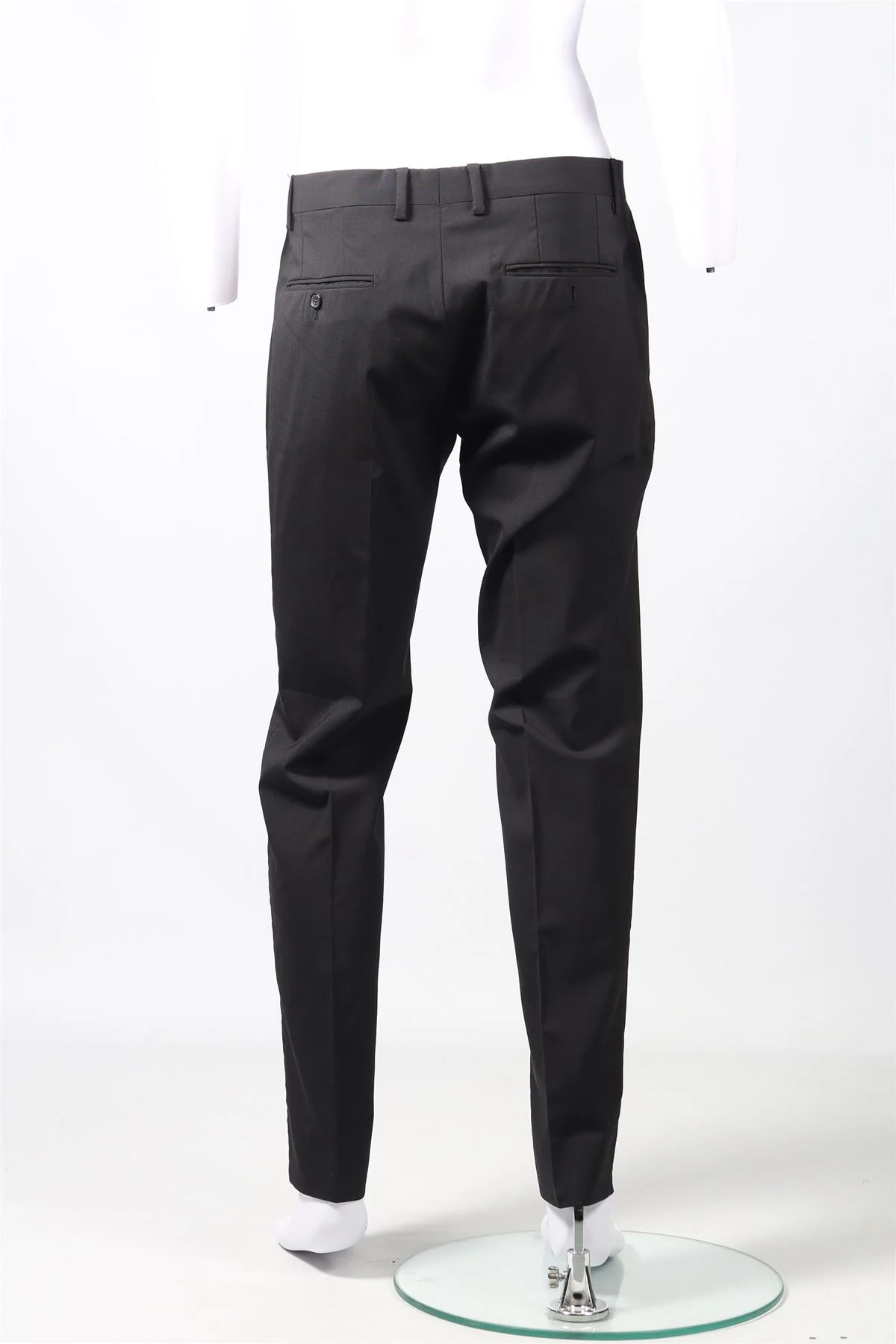 DOLCE & GABBANA MEN'S WOOL BLEND STRAIGHT LEG PANTS IT 48 UK/US WAIST 32 - Image 4