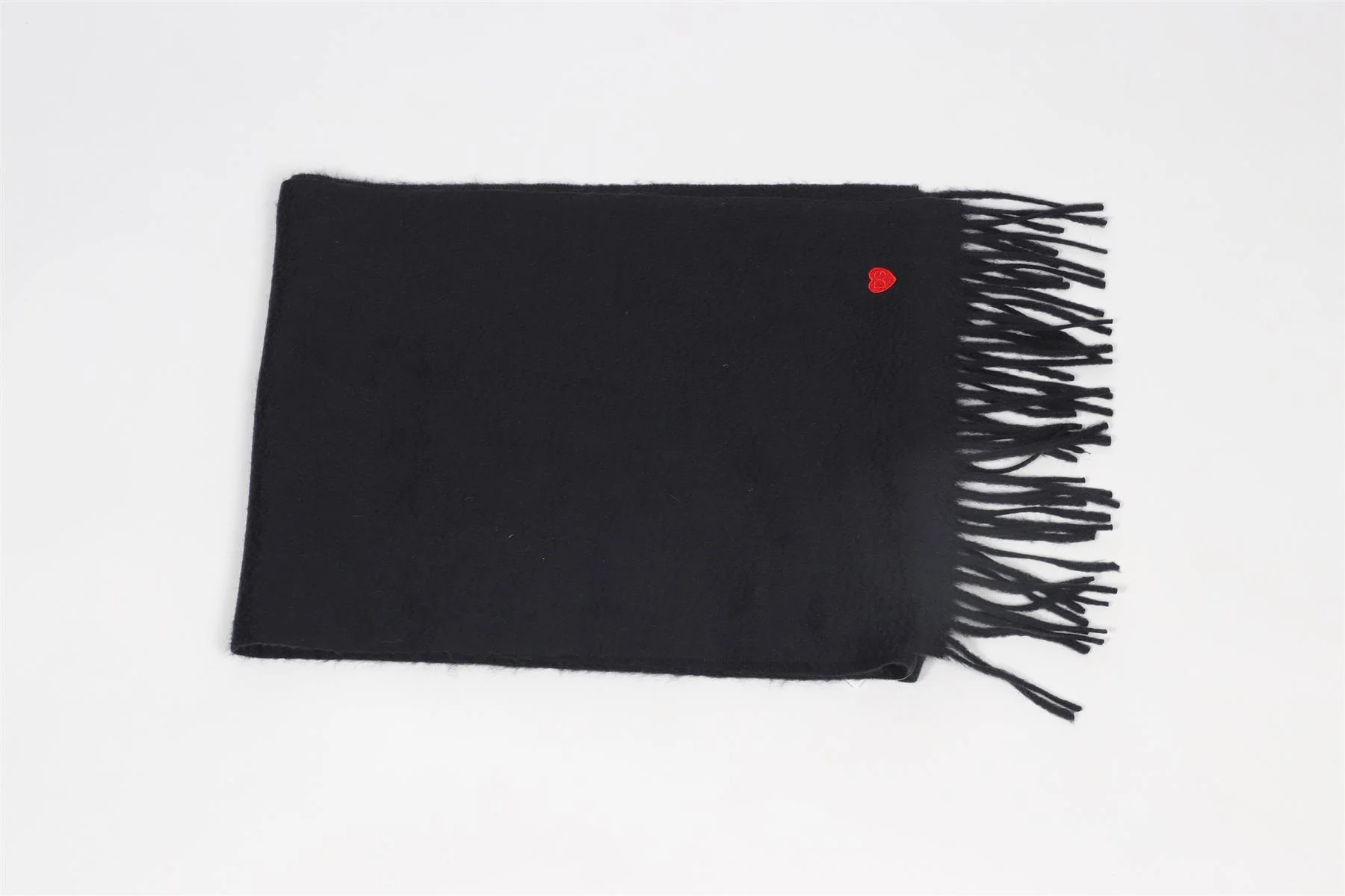 DOLCE & GABBANA NAVY CASHMERE SCARF - Image 3
