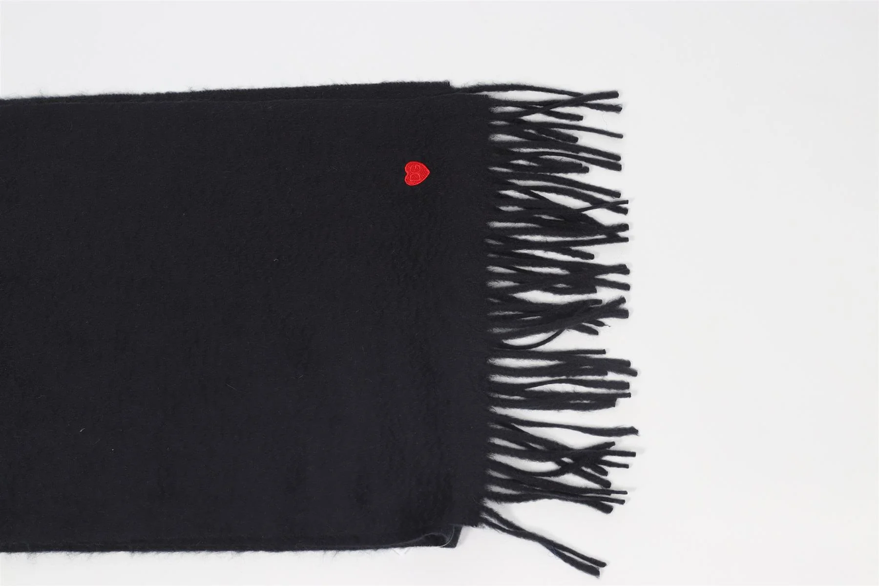 DOLCE & GABBANA NAVY CASHMERE SCARF - Image 4