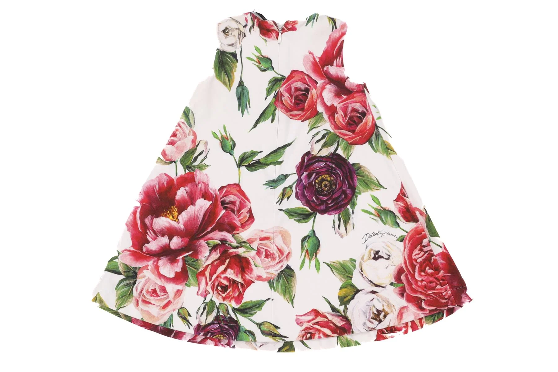 DOLCE & GABBANA PINK BABY GIRL DRESS AND BLOOMERS SET 12-18 MONTHS - Image 4
