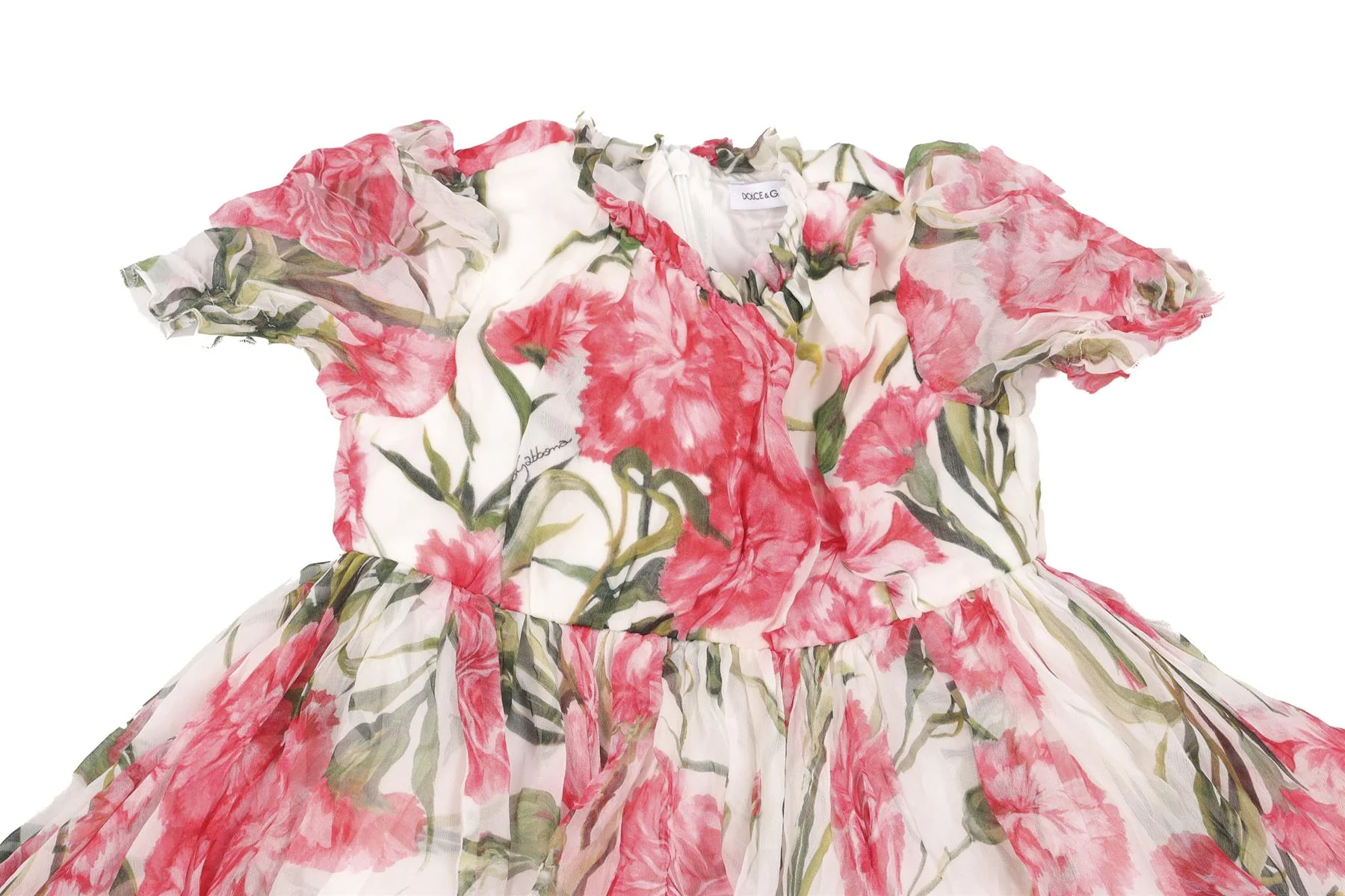DOLCE & GABBANA PINK BABY GIRLS DRESS 18-24 MONTHS - Image 3