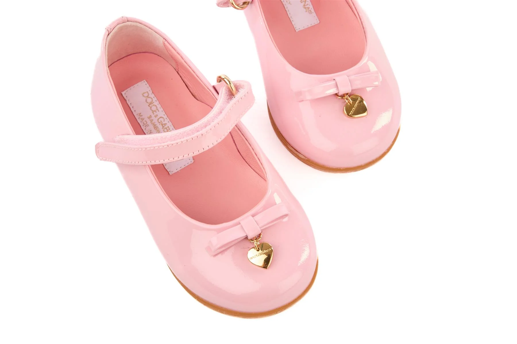 DOLCE & GABBANA PINK KIDS GIRLS BALLET FLATS EU 20 UK 3 US 4 - Image 4