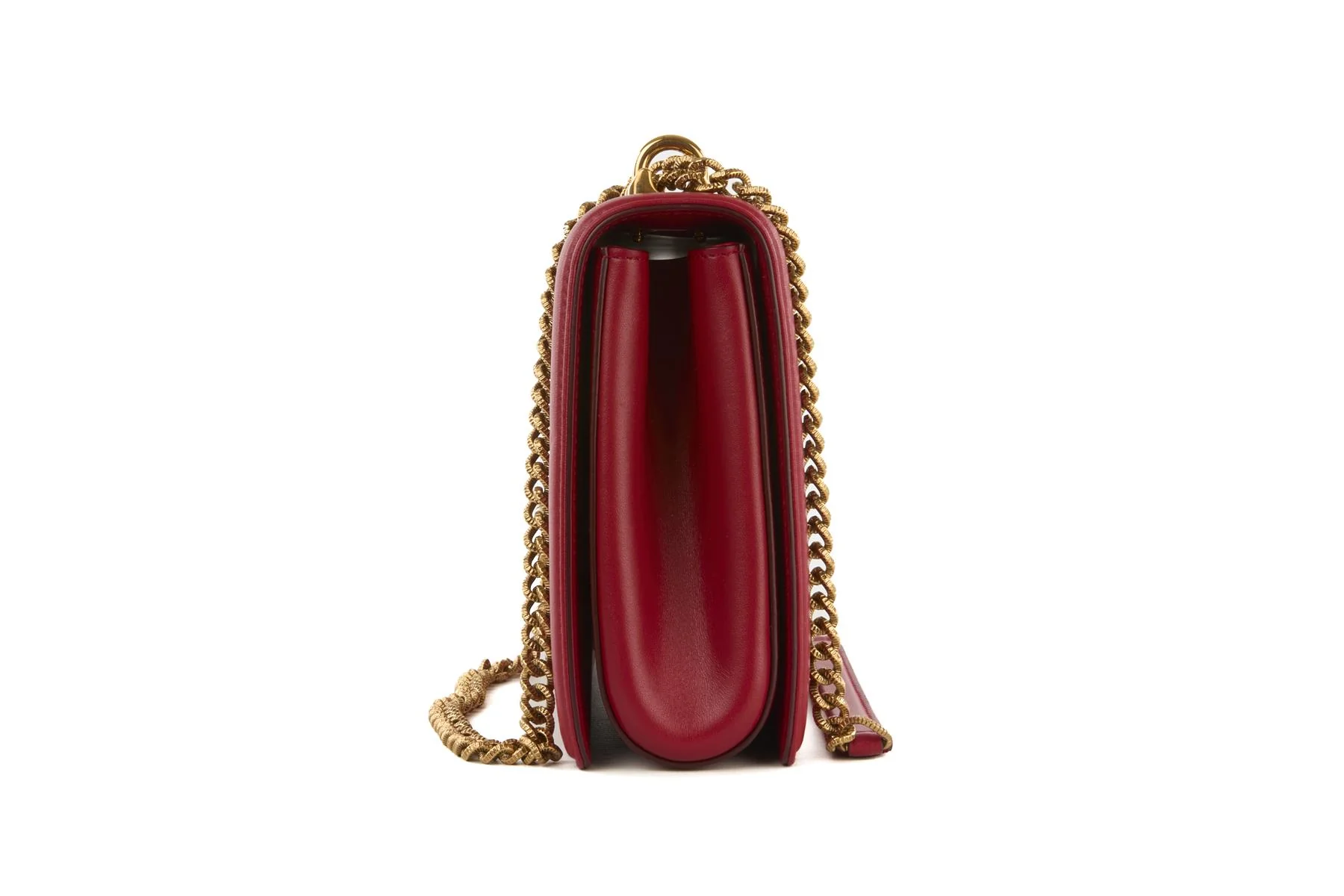 DOLCE & GABBANA RED DEVOTION LARGE LEATHER SHOULDER BAG - Image 6