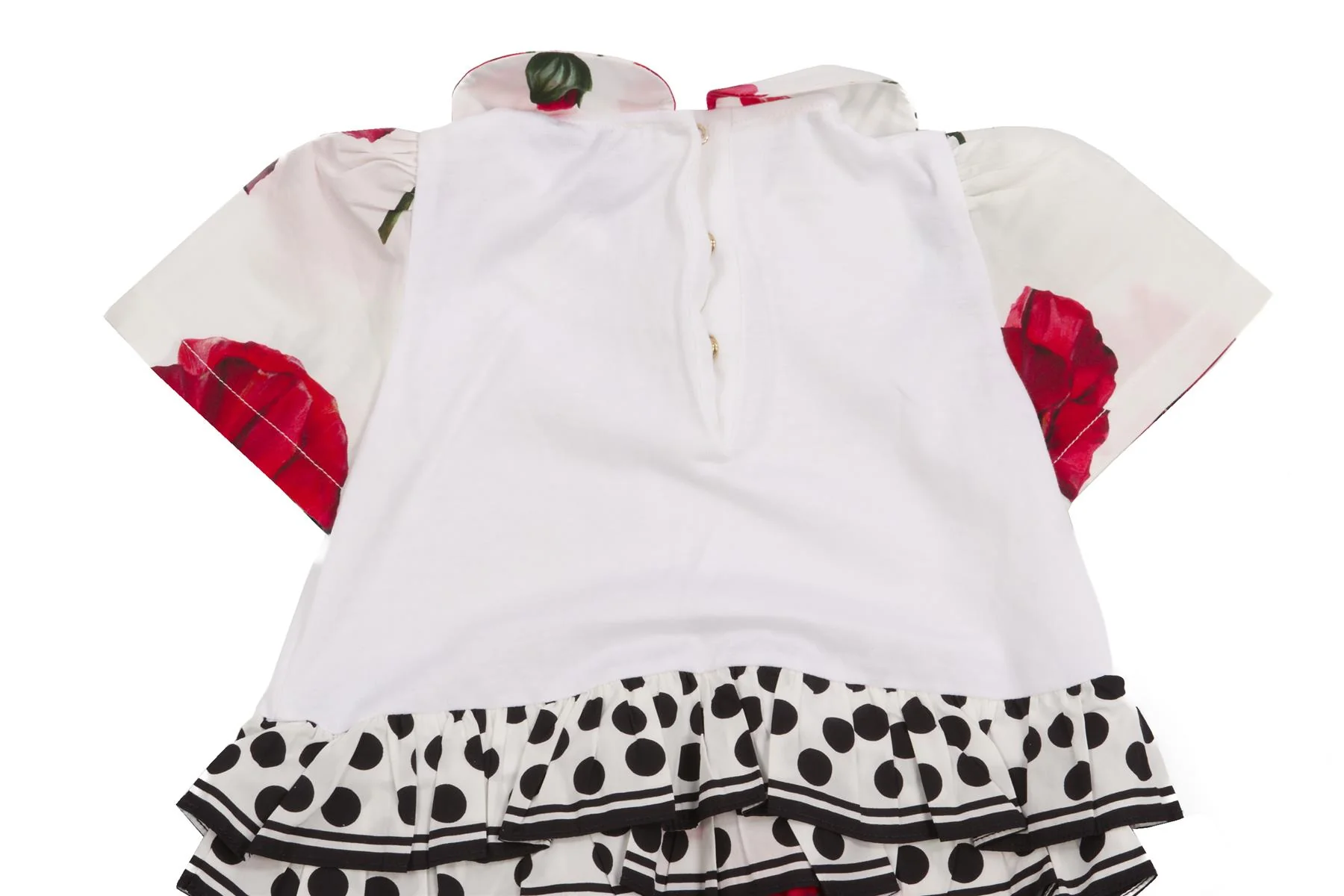 DOLCE & GABBANA WHITE BABY GIRLS ONESIE 12-18 MONTHS - Image 5