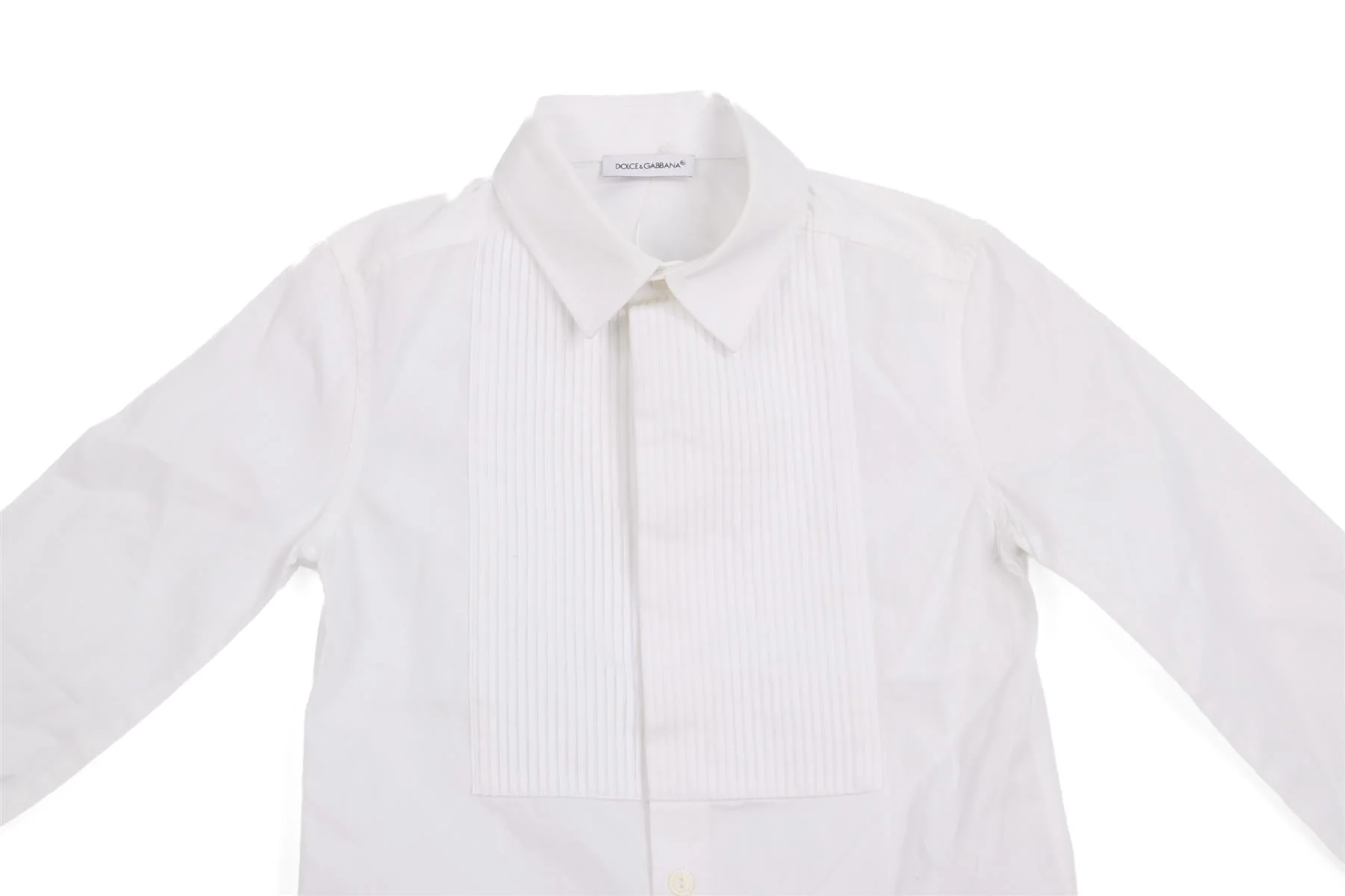 DOLCE & GABBANA WHITE KIDS BOYS SHIRT 4 YEARS - Image 3