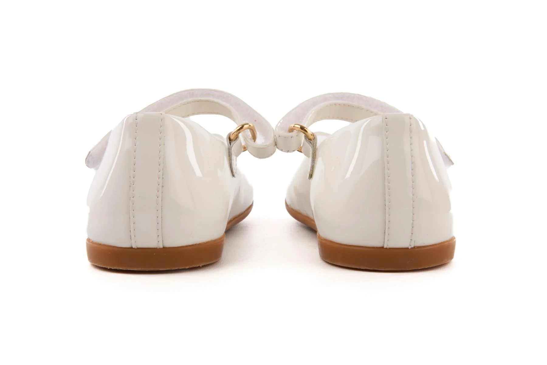 DOLCE & GABBANA WHITE KIDS GIRLS BALLET FLATS EU 20 UK 3 US 4 - Image 5