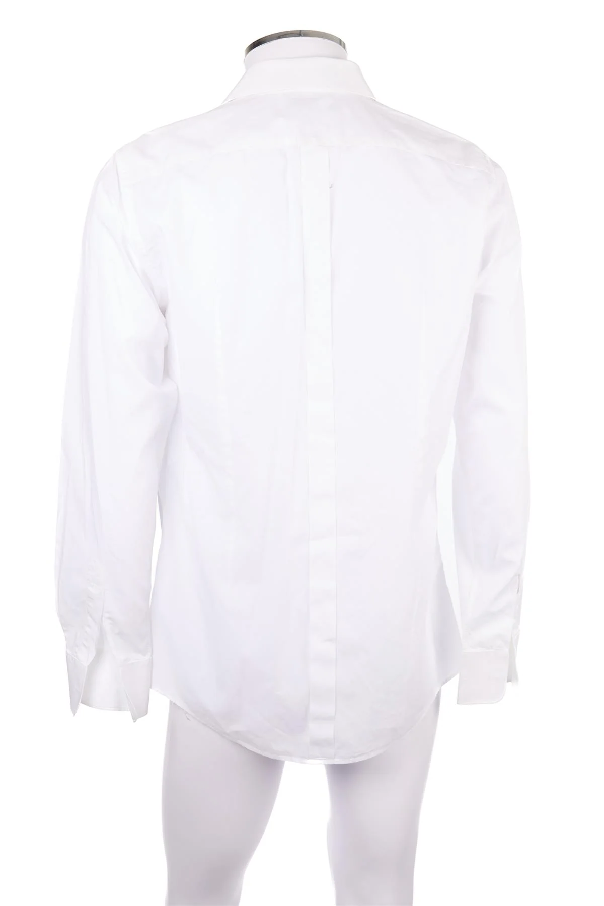 DOLCE & GABBANA WHITE MEN'S COTTON SHIRT EU COLLAR 42 UK 16 - Image 4
