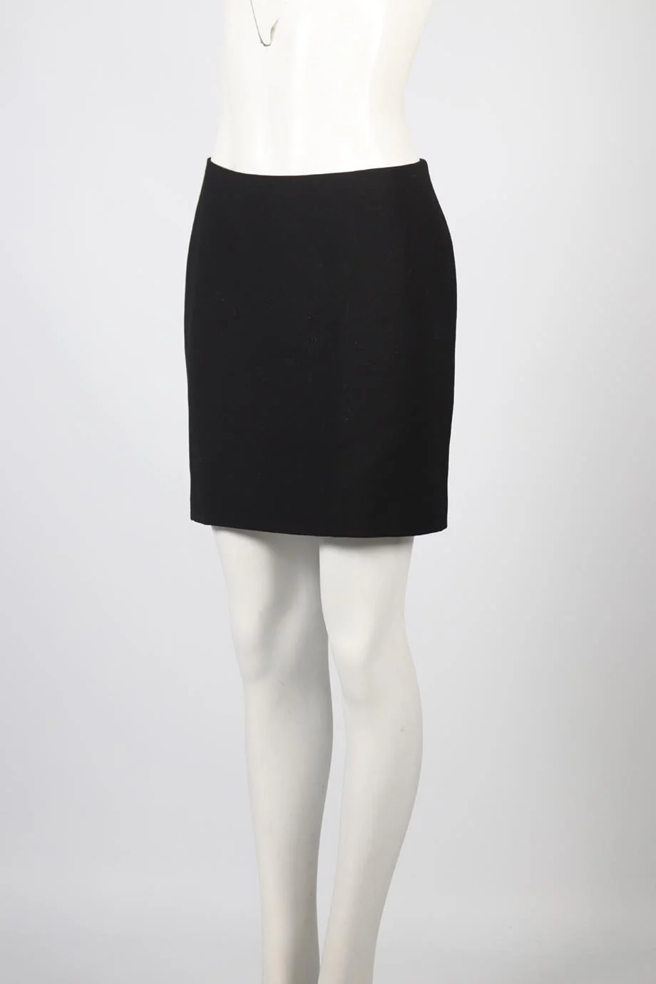 DOLCE & GABBANA WOOL MINI SKIRT IT 40 UK 8 - Image 3