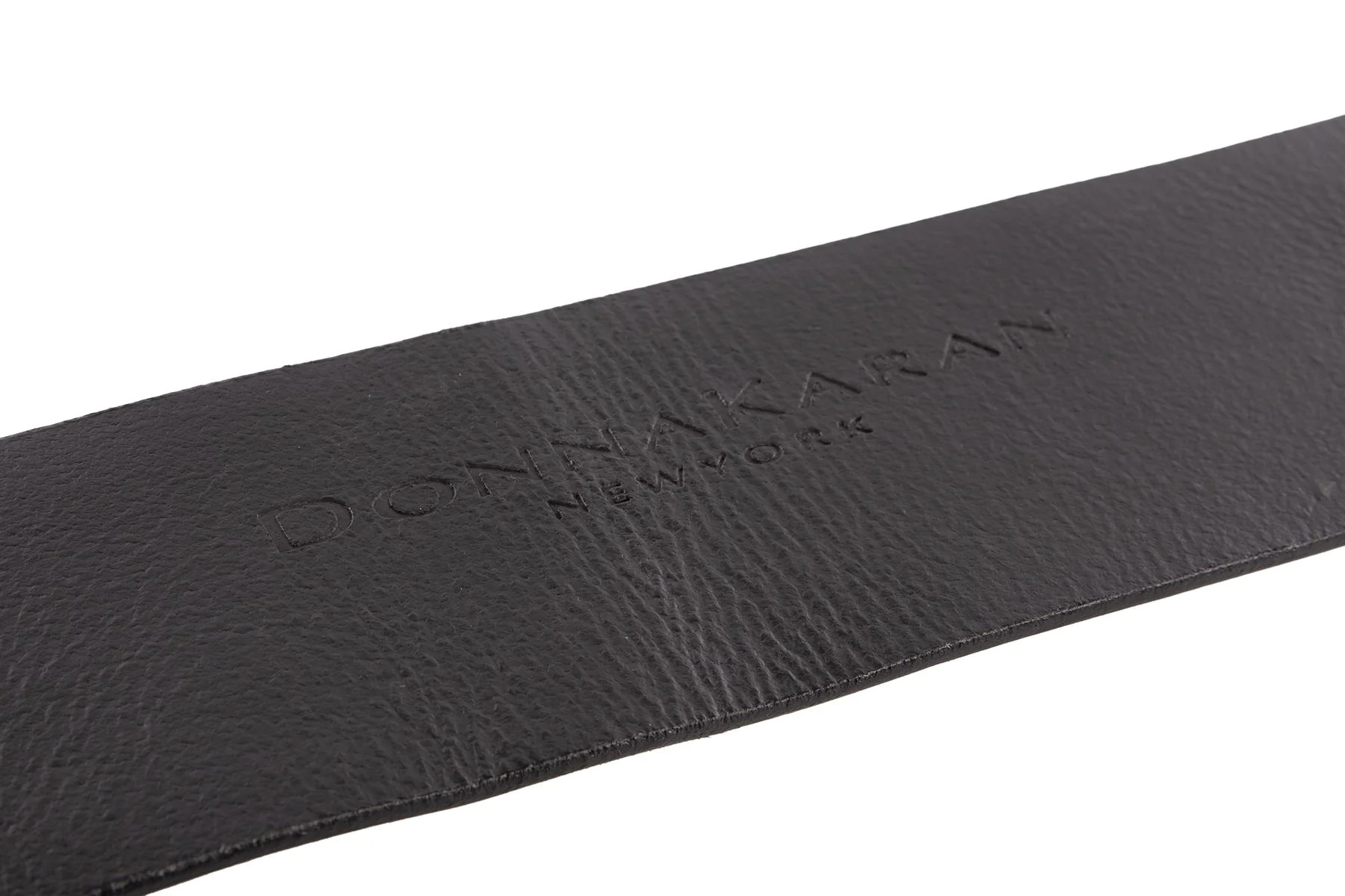 DONNA KARAN BLACK SUEDE WAIST BELT - Image 5