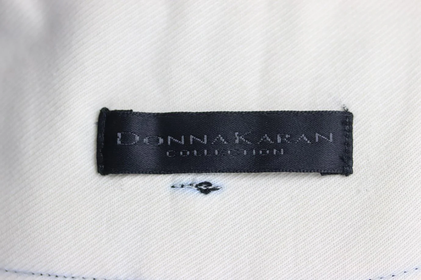 DONNA KARAN STRETCH WIDE LEG PANTS XSMALL - Image 5