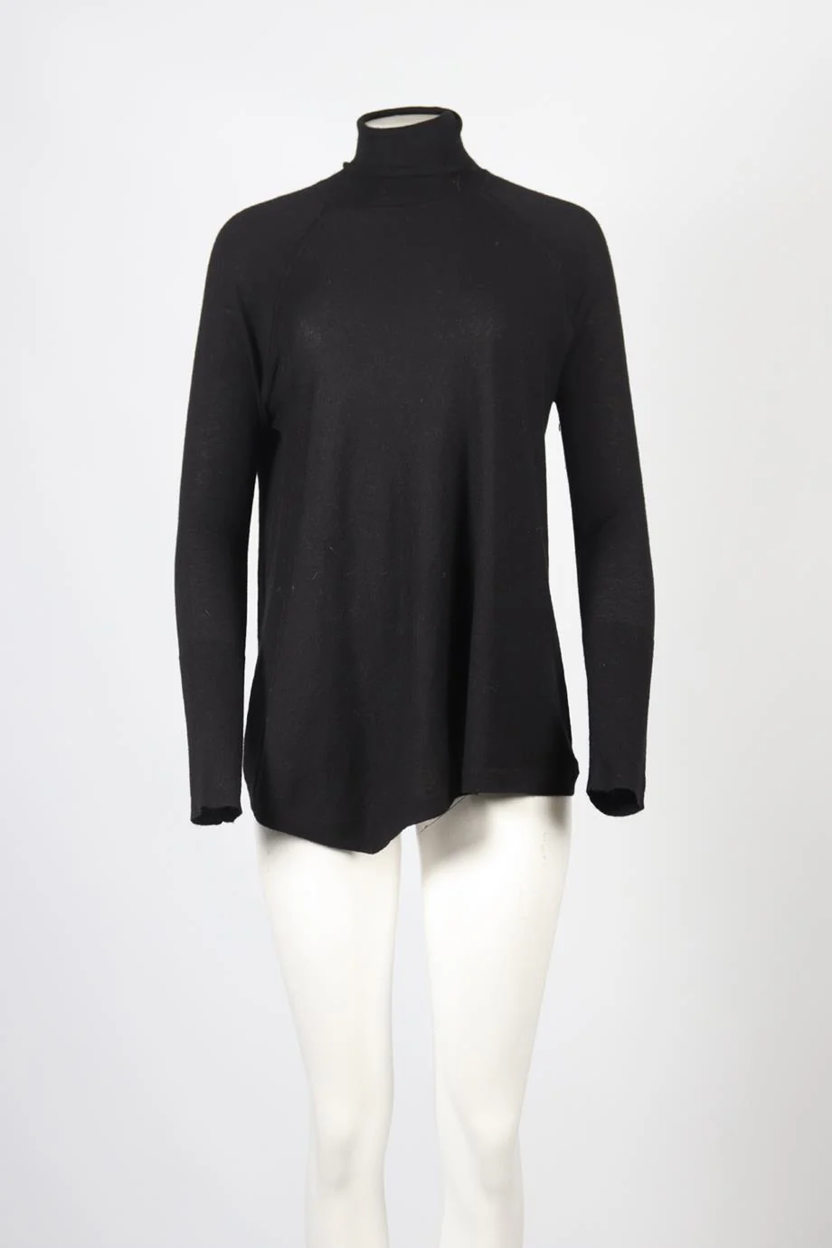 DONNA KAREN CASHMERE ROLL NECK TOP SMALL - Image 2