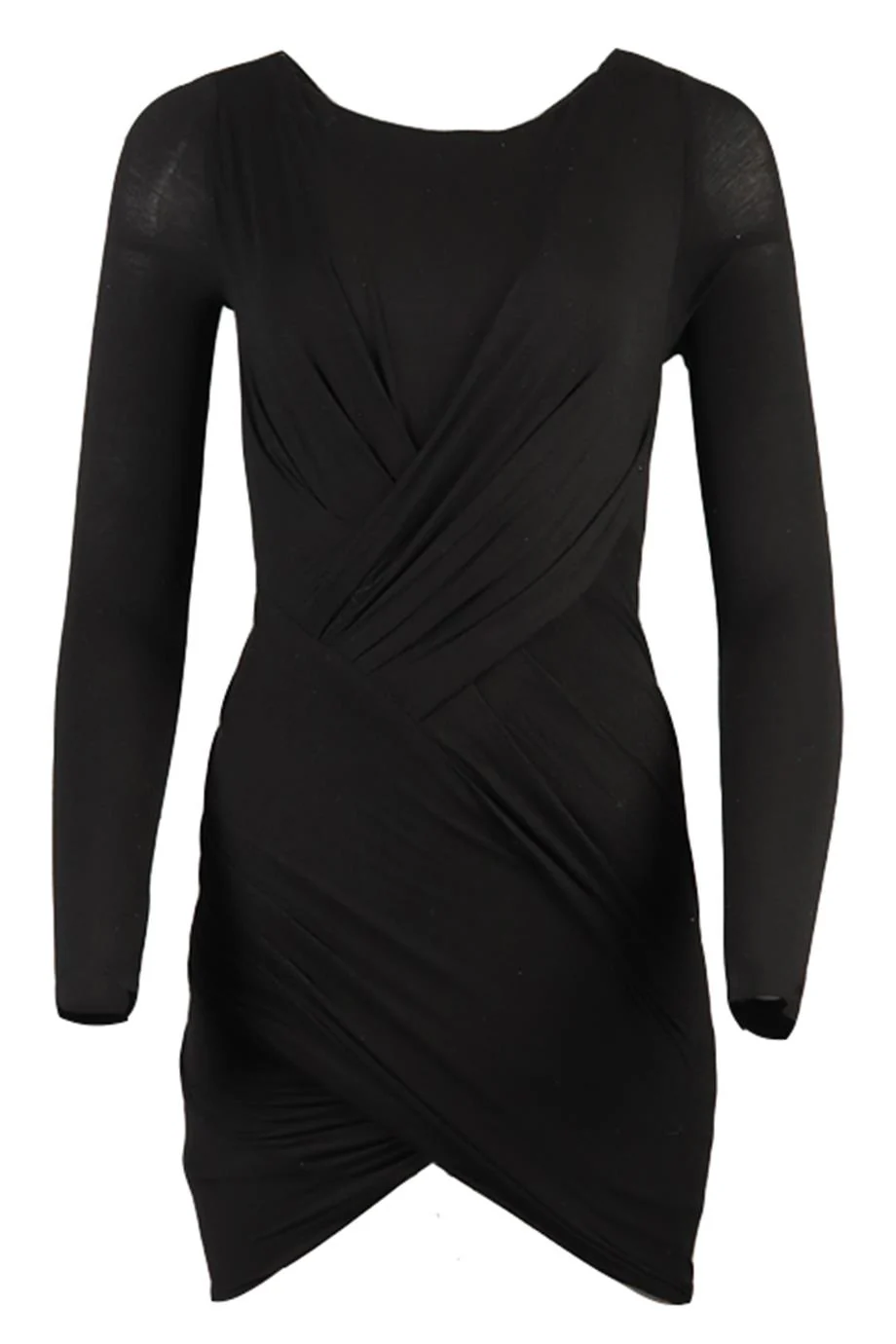DONNA KAREN JERSEY MINI DRESS SMALL