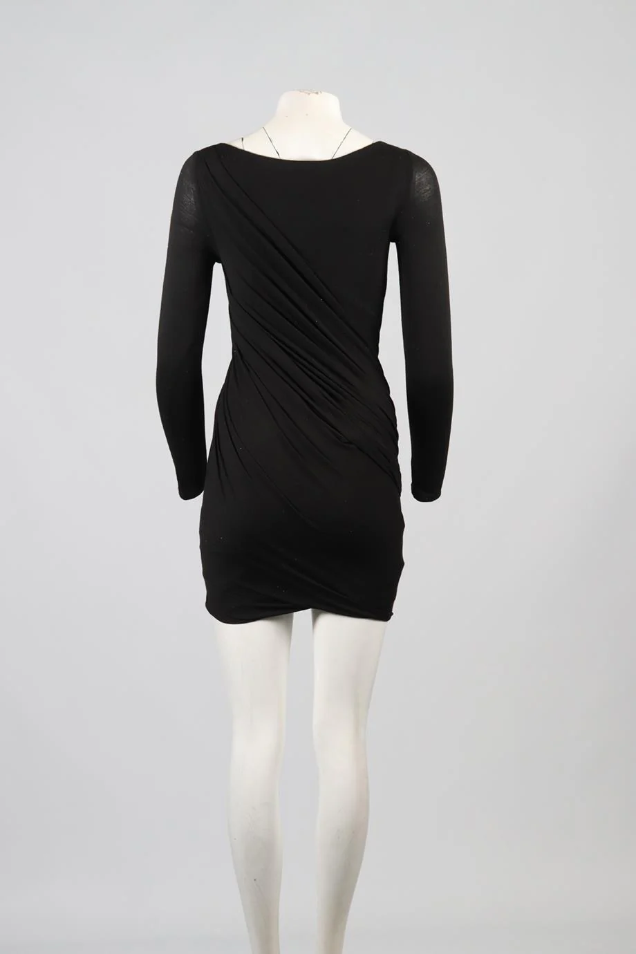DONNA KAREN JERSEY MINI DRESS SMALL - Image 4