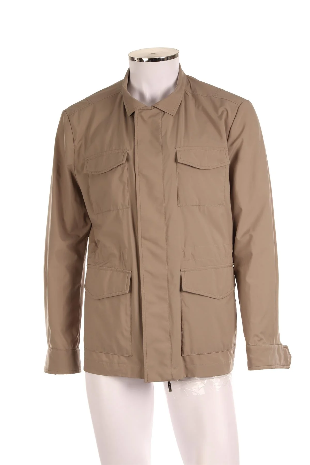 DORIANI TAUPE MEN'S SHELL JACKET IT 52 UK/US 42 - Image 2