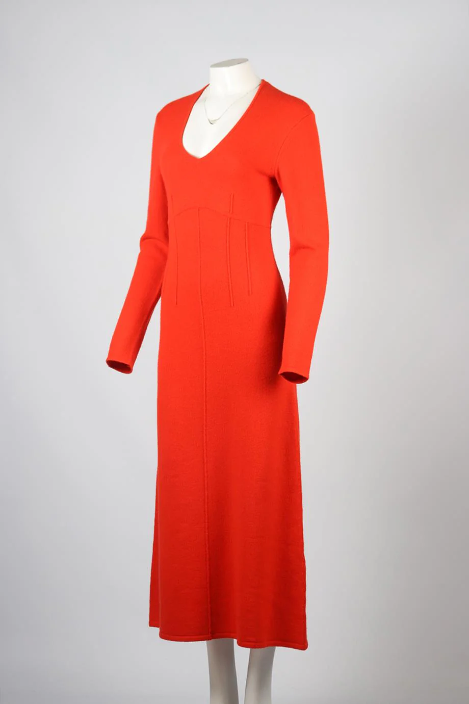 DOROTHEE SHUMACHER WOOL BLEND MAXI DRESS UK 12 - Image 3