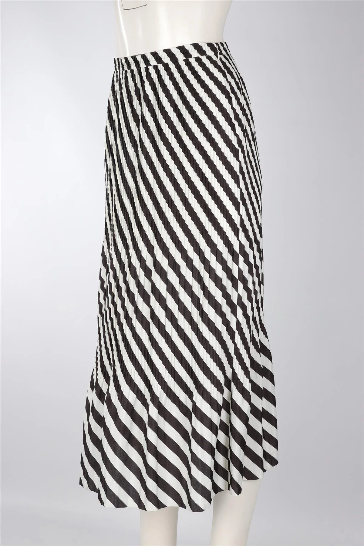 DRIES VAN NOTEN CREAM CREPE MAXI SKIRT XSMALL - Image 3