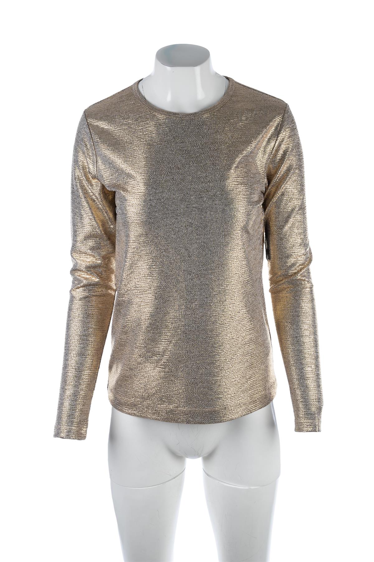 DRIES VAN NOTEN GOLD KNIT TOP SMALL - Image 2