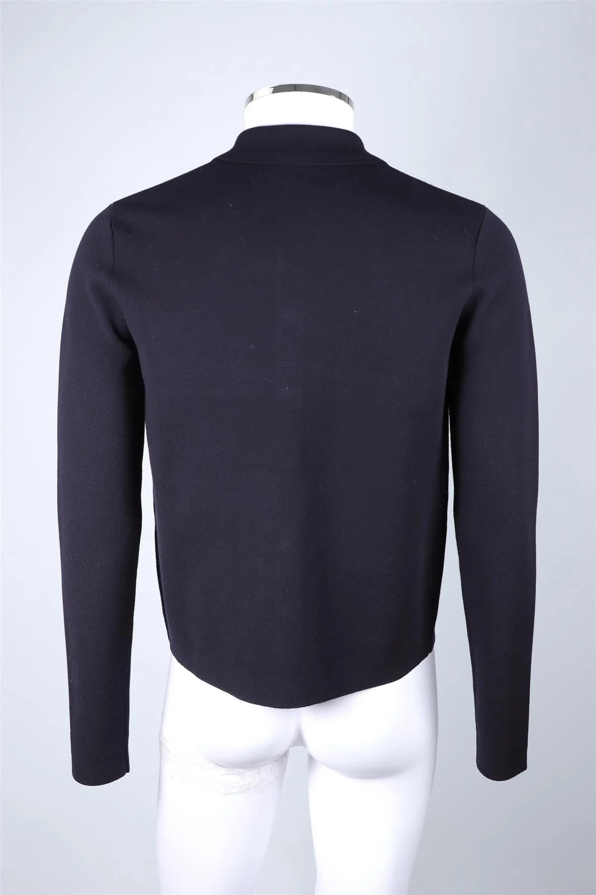 DRIES VAN NOTEN NAVY MEN'S COTTON CARDIGAN SMALL - Image 4