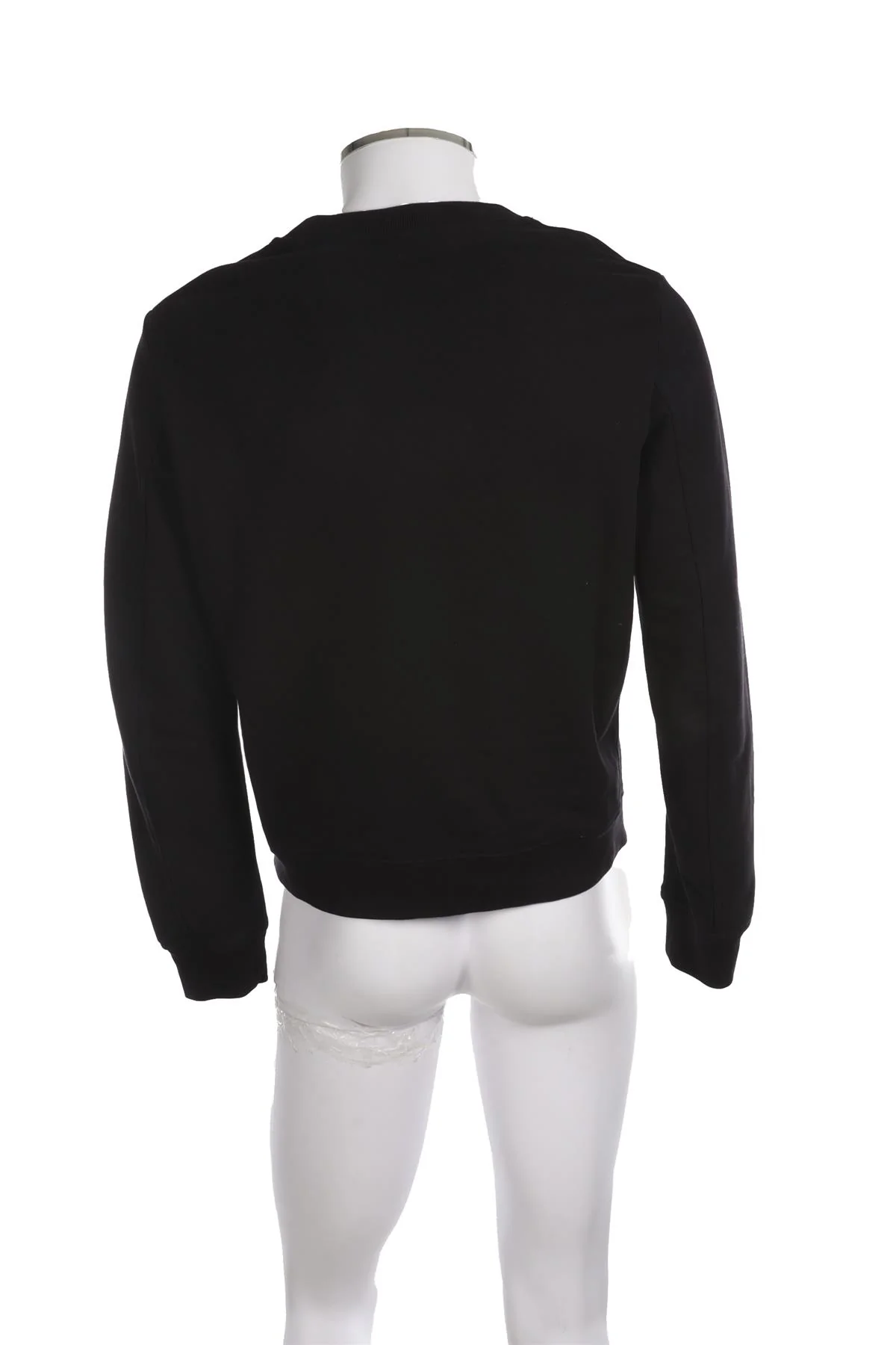 DRIES VAN NOTEN NAVY MENS COTTON SWEATSHIRT SMALL - Image 4