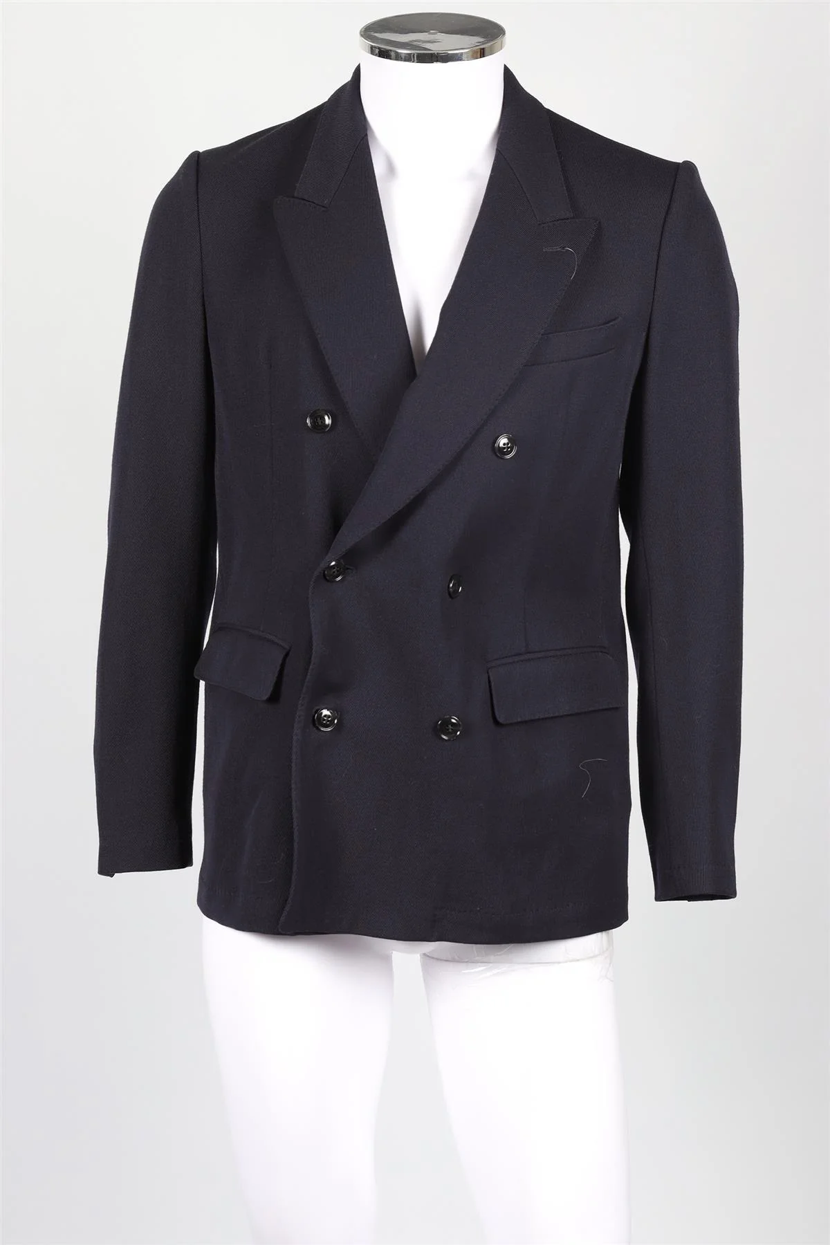 DRIES VAN NOTEN NAVY MEN'S WOOL BLAZER IT 50 UK/US CHEST 40 - Image 2