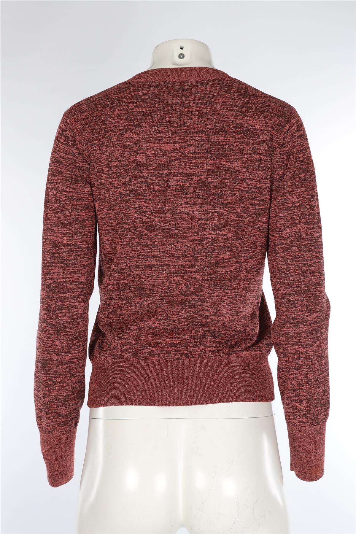 DRIES VAN NOTEN PINK KNIT CARDIGAN MEDIUM - Image 4
